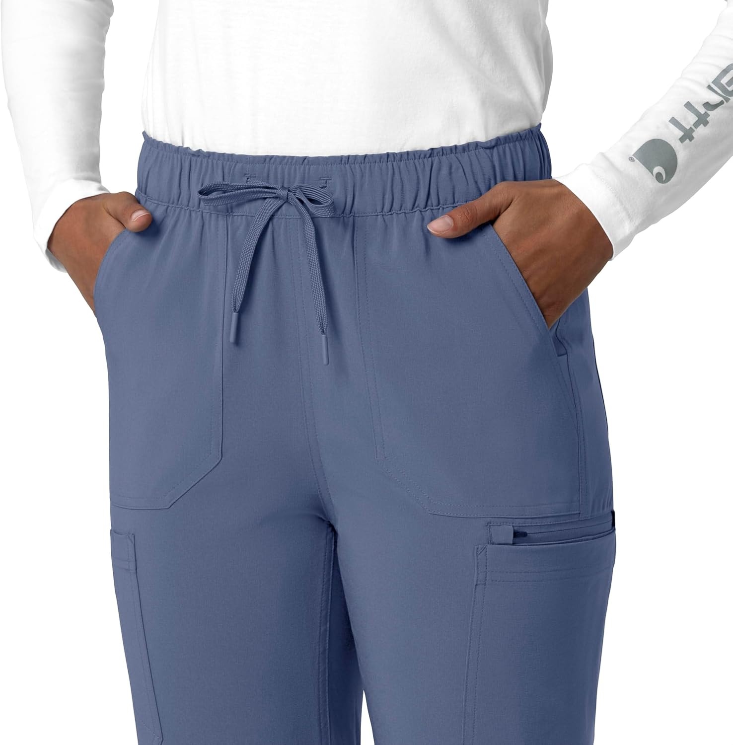 image:imageCarhartt Force CrossFlex Womens Straight Leg Cargo Scrub PantRiverside