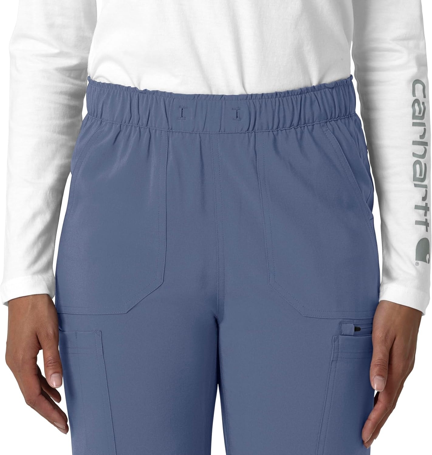 image:imageCarhartt Force CrossFlex Womens Straight Leg Cargo Scrub PantRiverside