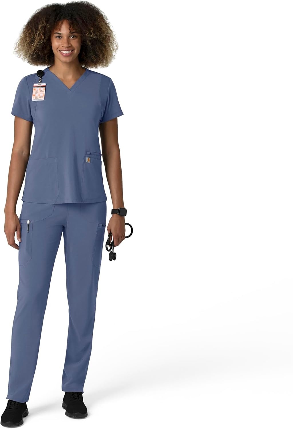 image:imageCarhartt Force CrossFlex Womens Straight Leg Cargo Scrub PantRiverside
