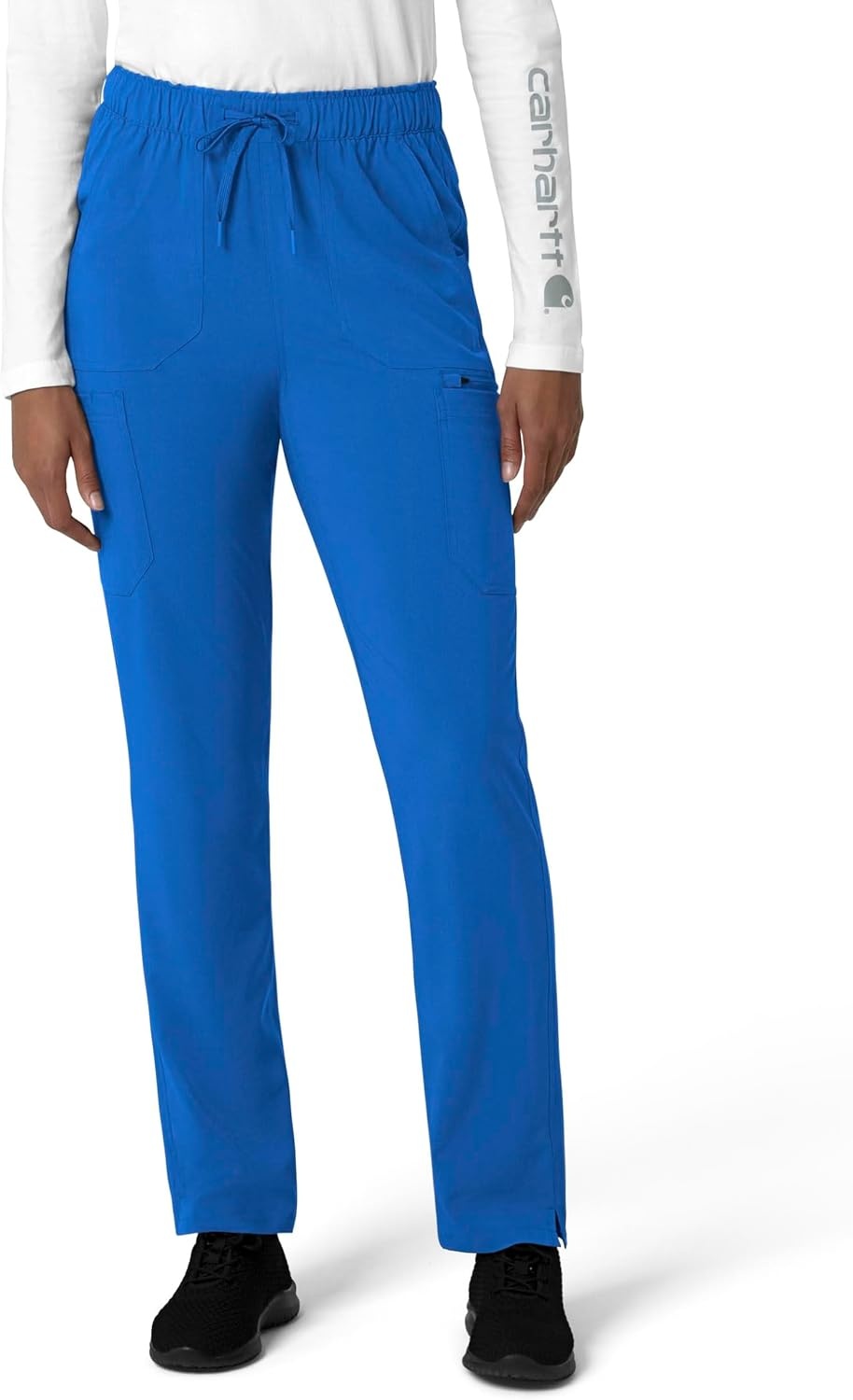 image:imageCarhartt Force CrossFlex Womens Straight Leg Cargo Scrub PantRoyal