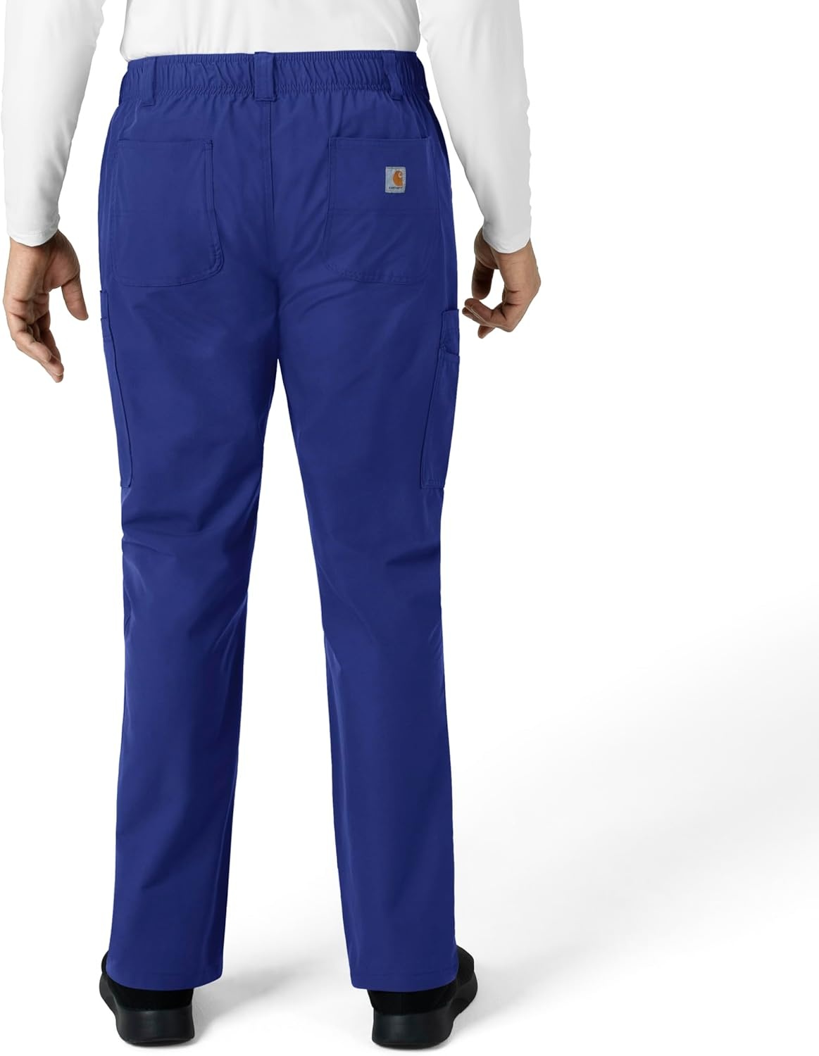 image:imageCarhartt Force Essentials Mens Straight Leg Cargo Scrub PantGalaxy Blue