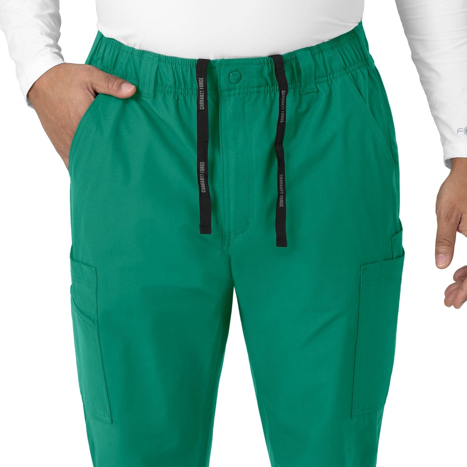 image:imageCarhartt Force Essentials Mens Straight Leg Cargo Scrub PantHunter