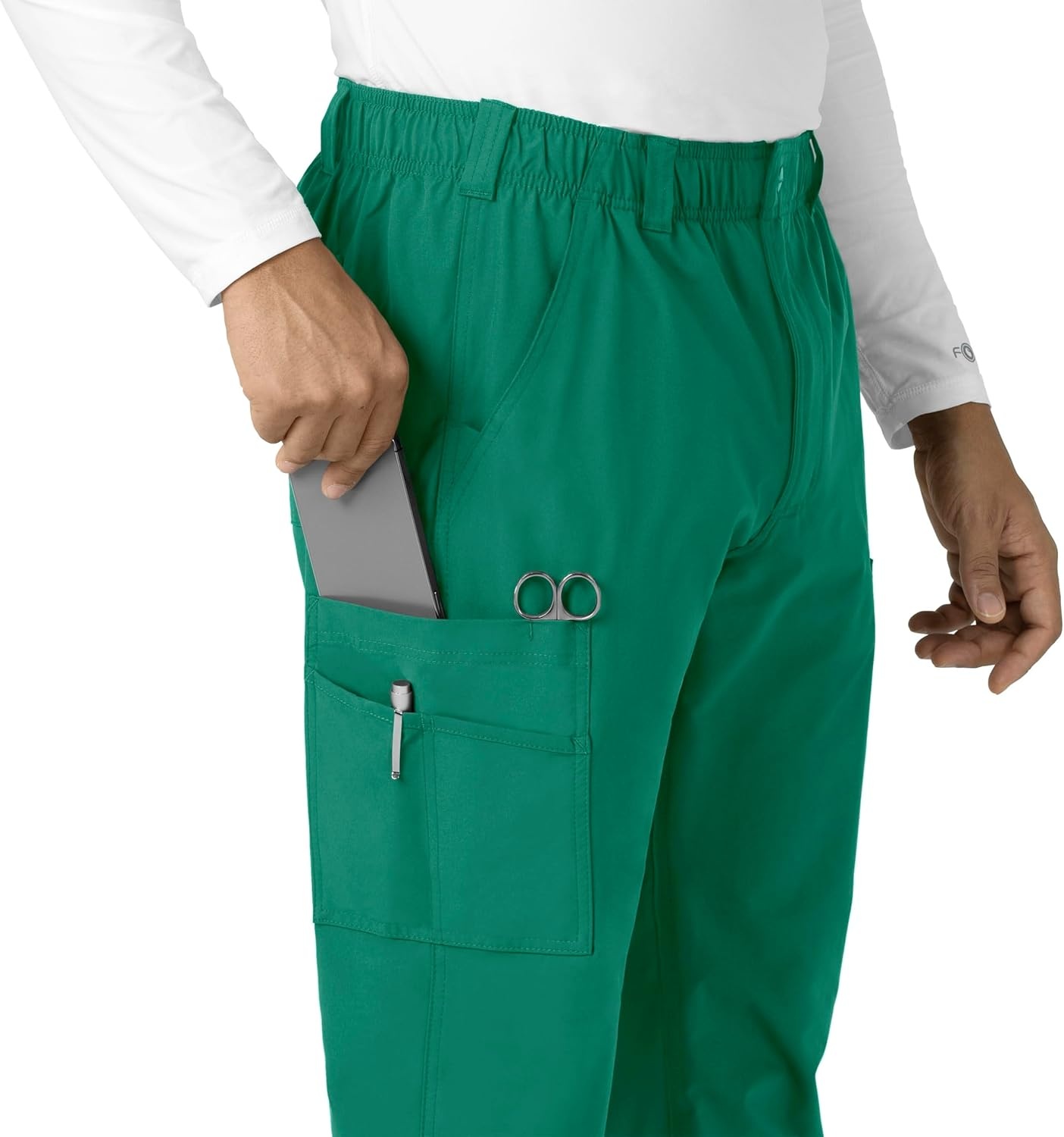 image:imageCarhartt Force Essentials Mens Straight Leg Cargo Scrub PantHunter