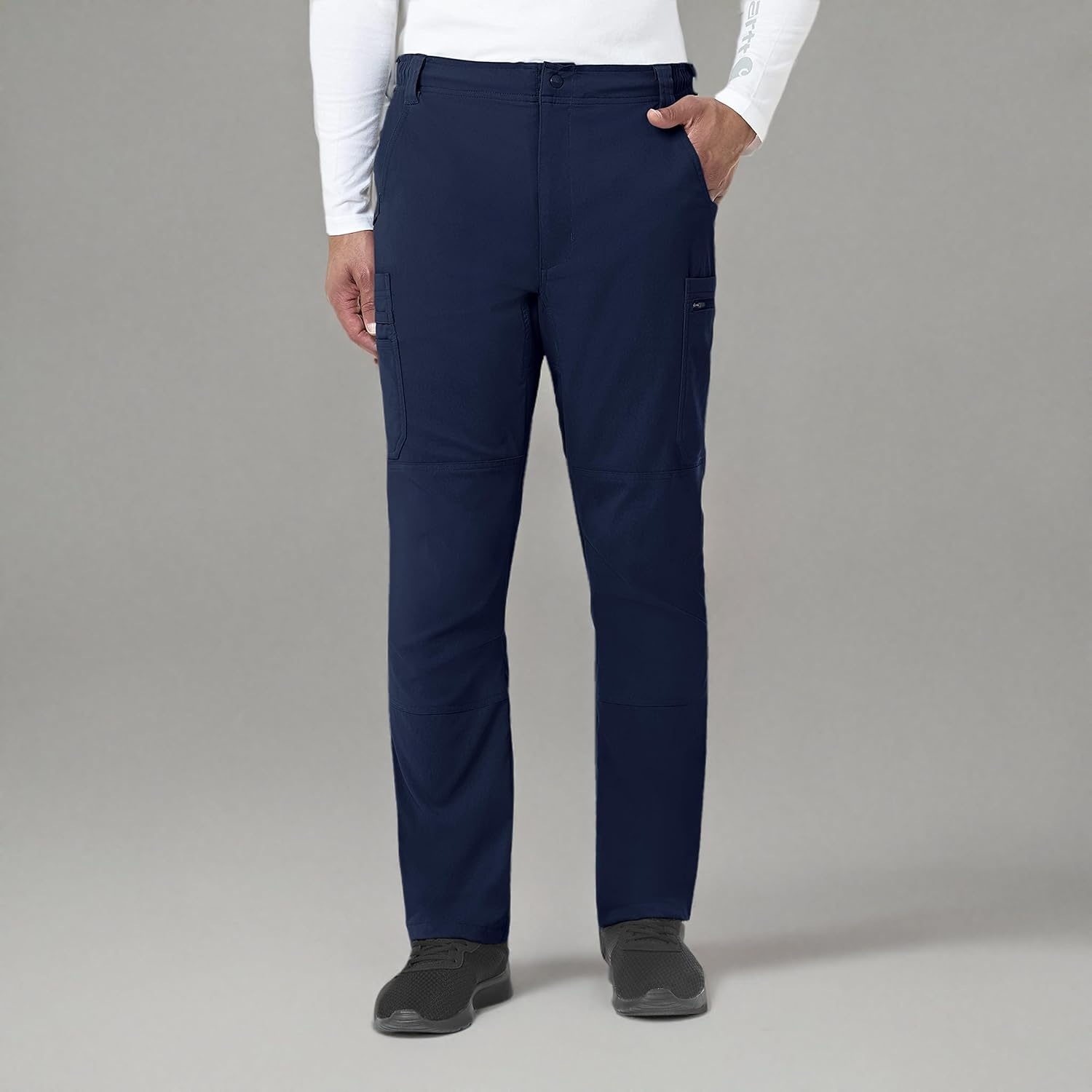 image:imageCarhartt Force Essentials Mens Straight Leg Cargo Scrub PantNavy