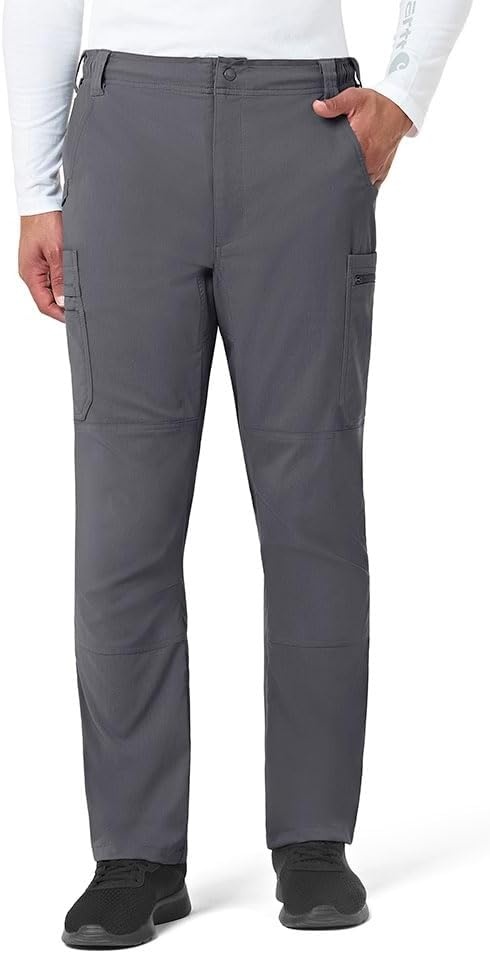 image:imageCarhartt Force Essentials Mens Straight Leg Cargo Scrub PantPewter