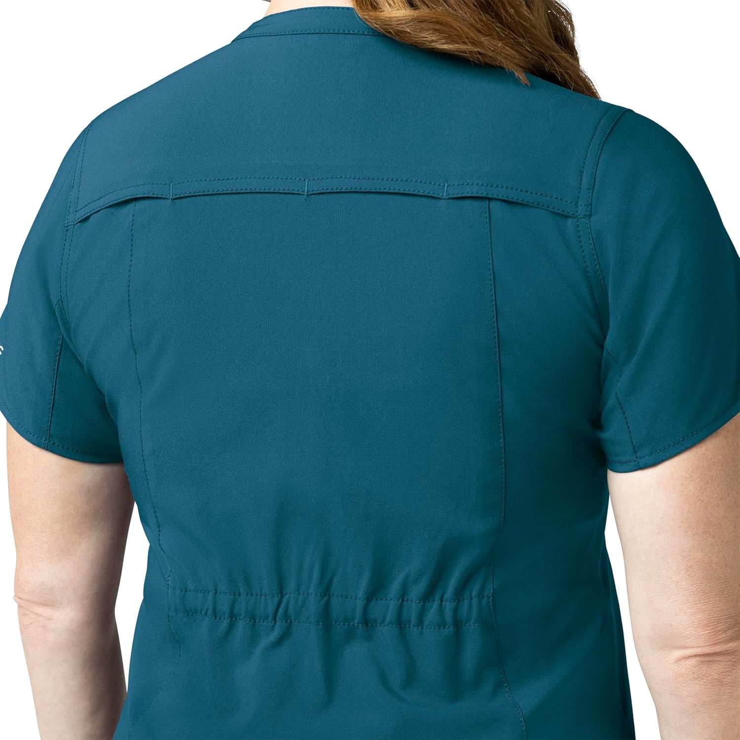 image:imageCarhartt Force Essentials Unisex VNeck 6Pocket Scrub TopCaribbean Blue