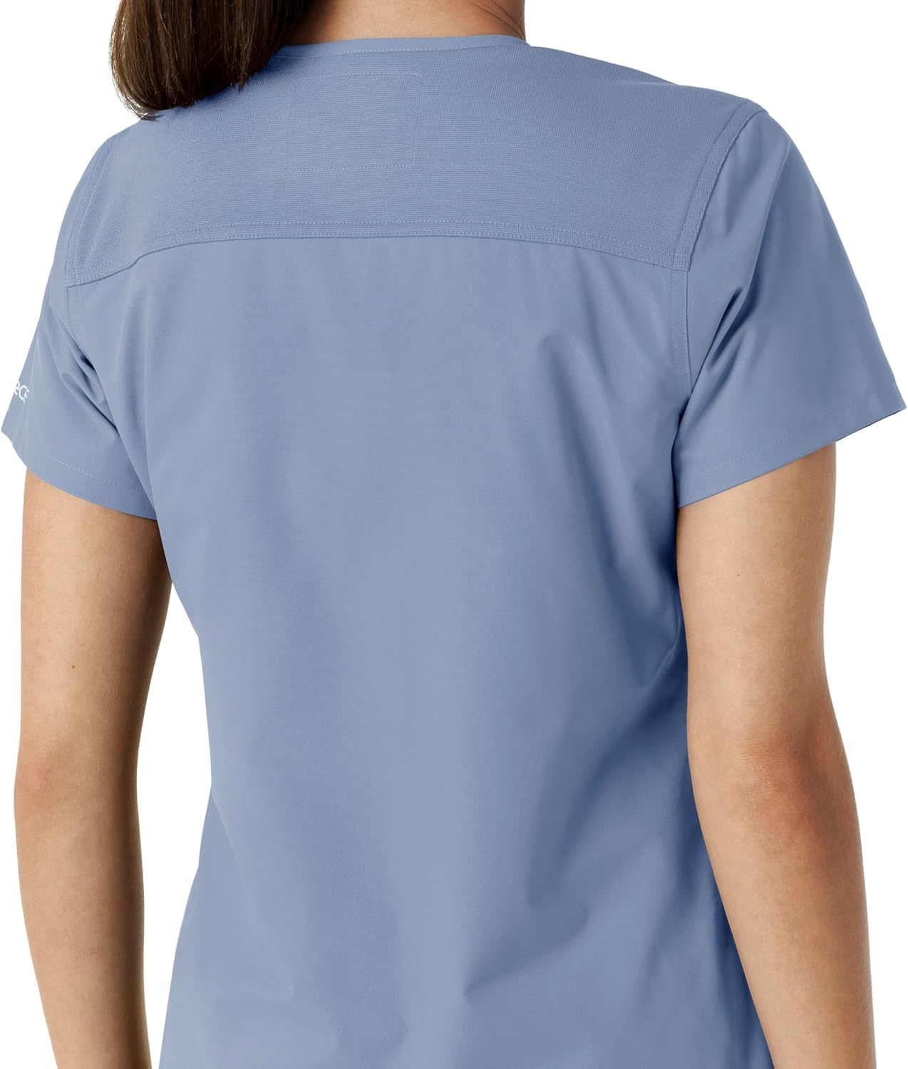 image:imageCarhartt Force Essentials Unisex VNeck 6Pocket Scrub TopCeil Blue
