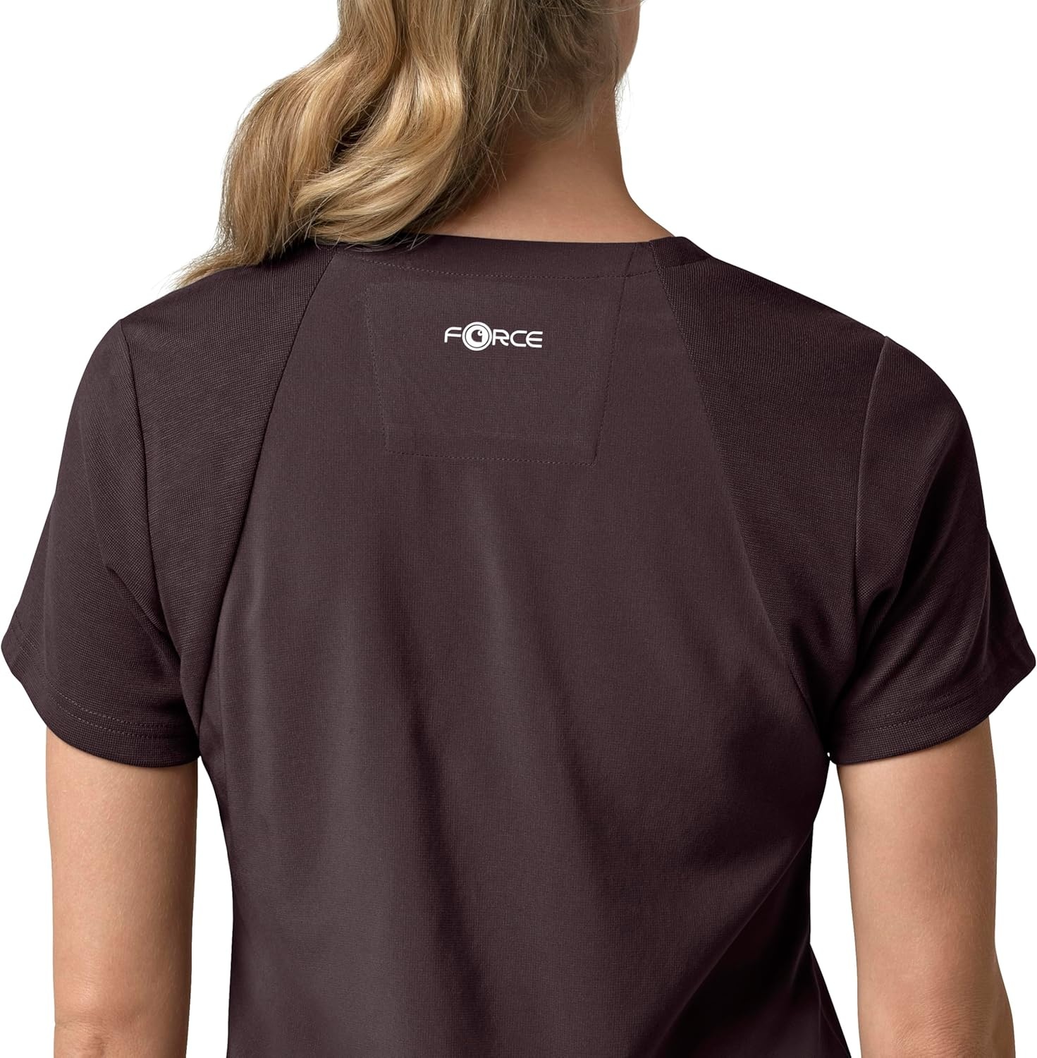 image:imageCarhartt Force Essentials Unisex VNeck 6Pocket Scrub TopDark Sepia