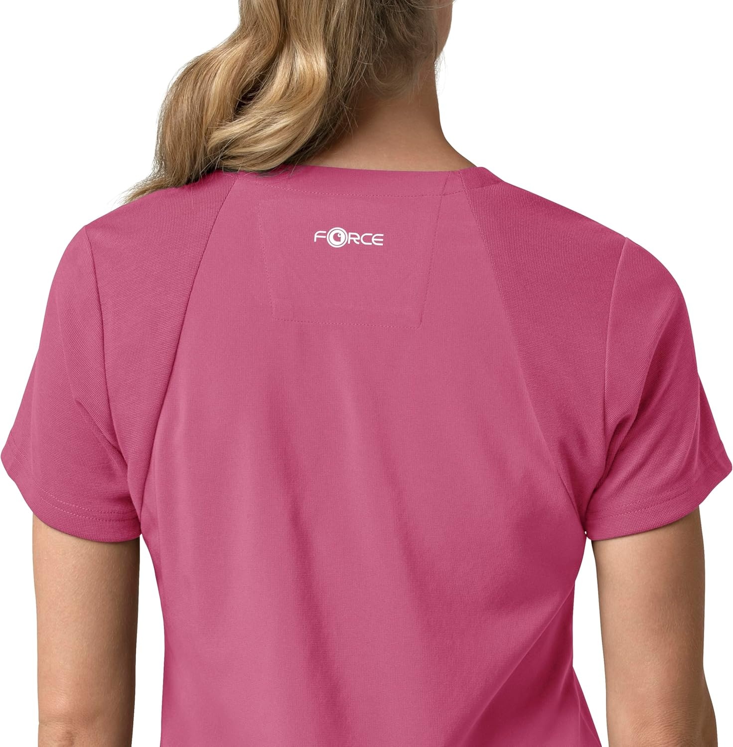 image:imageCarhartt Force Essentials Unisex VNeck 6Pocket Scrub TopElectric Fuschia