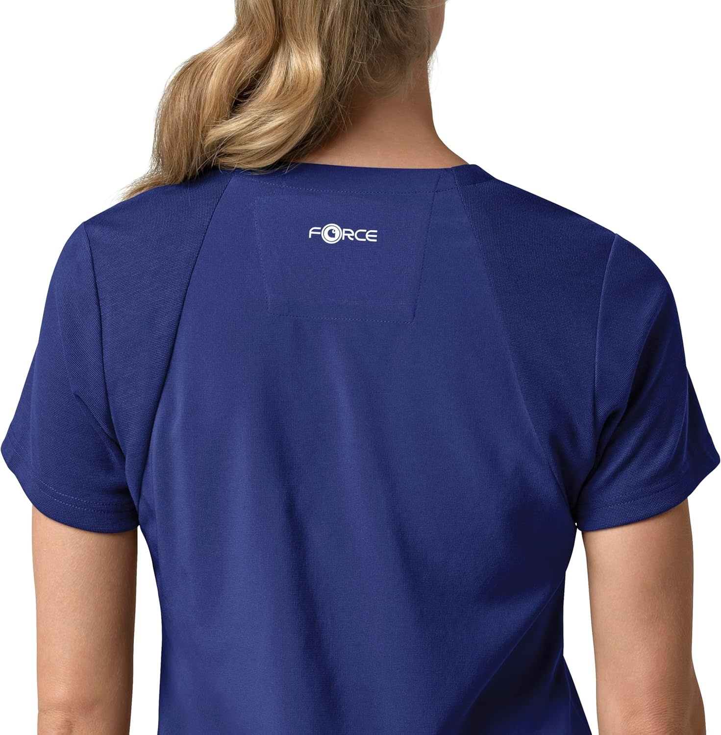 image:imageCarhartt Force Essentials Unisex VNeck 6Pocket Scrub TopGalaxy Blue