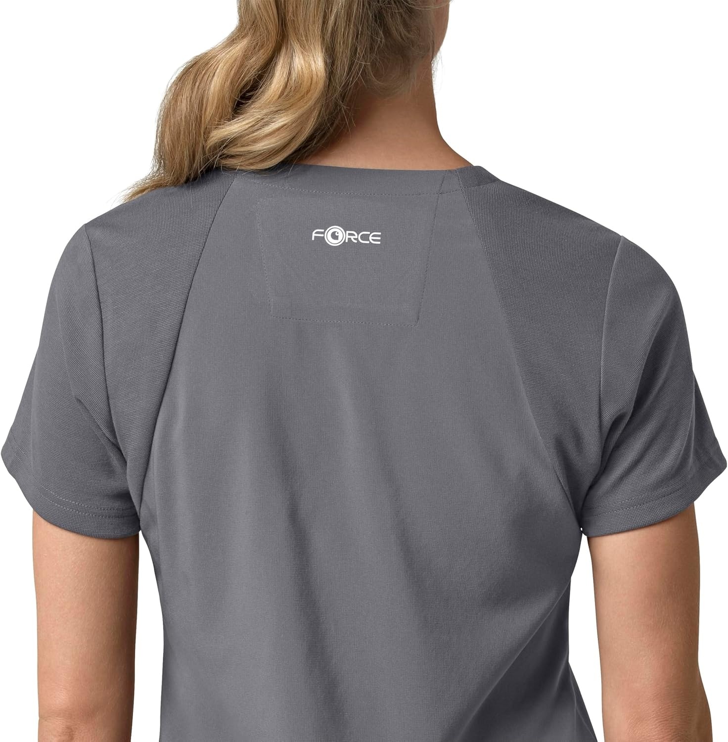 image:imageCarhartt Force Essentials Unisex VNeck 6Pocket Scrub TopPewter
