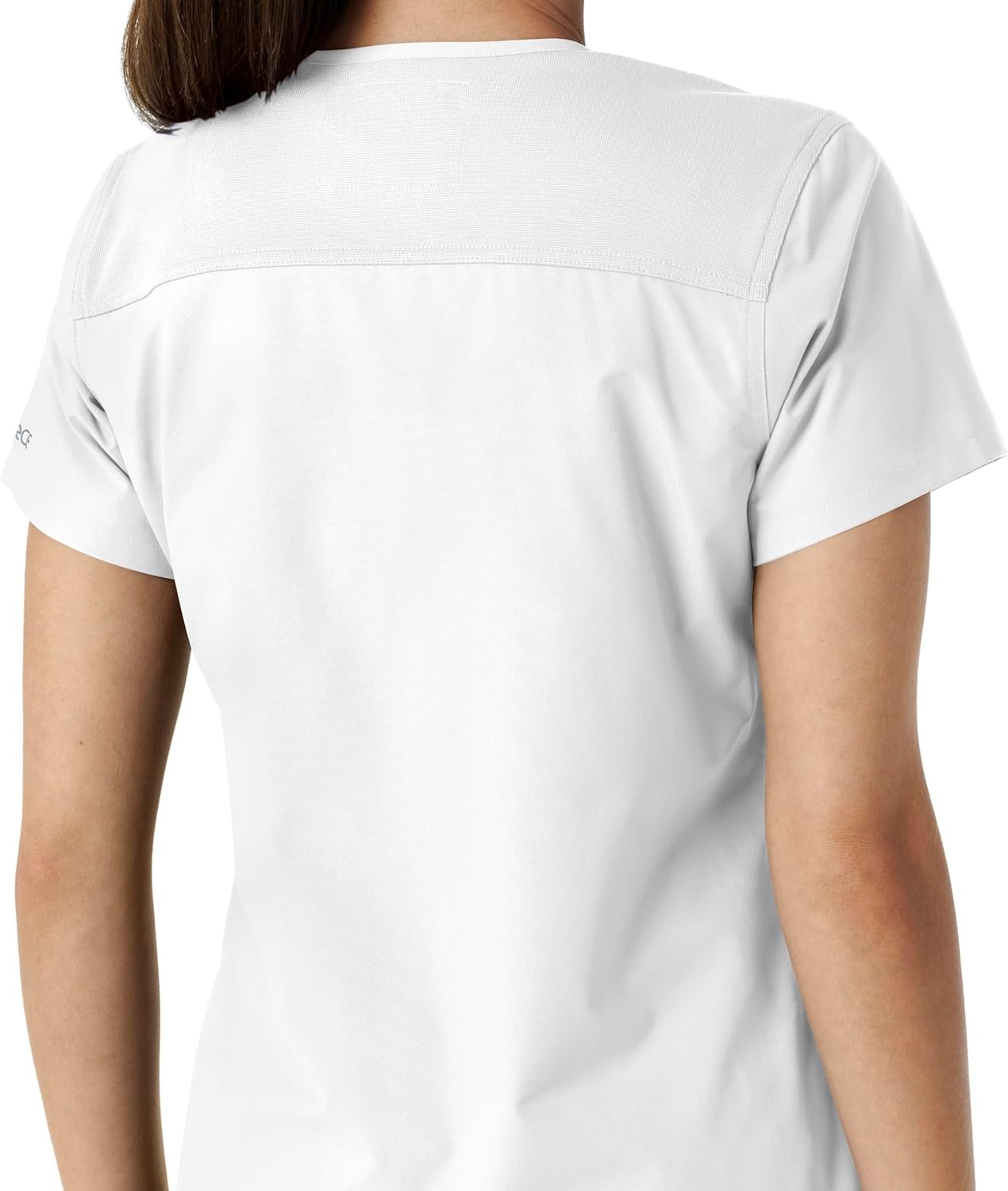 image:imageCarhartt Force Essentials Unisex VNeck 6Pocket Scrub TopWhite