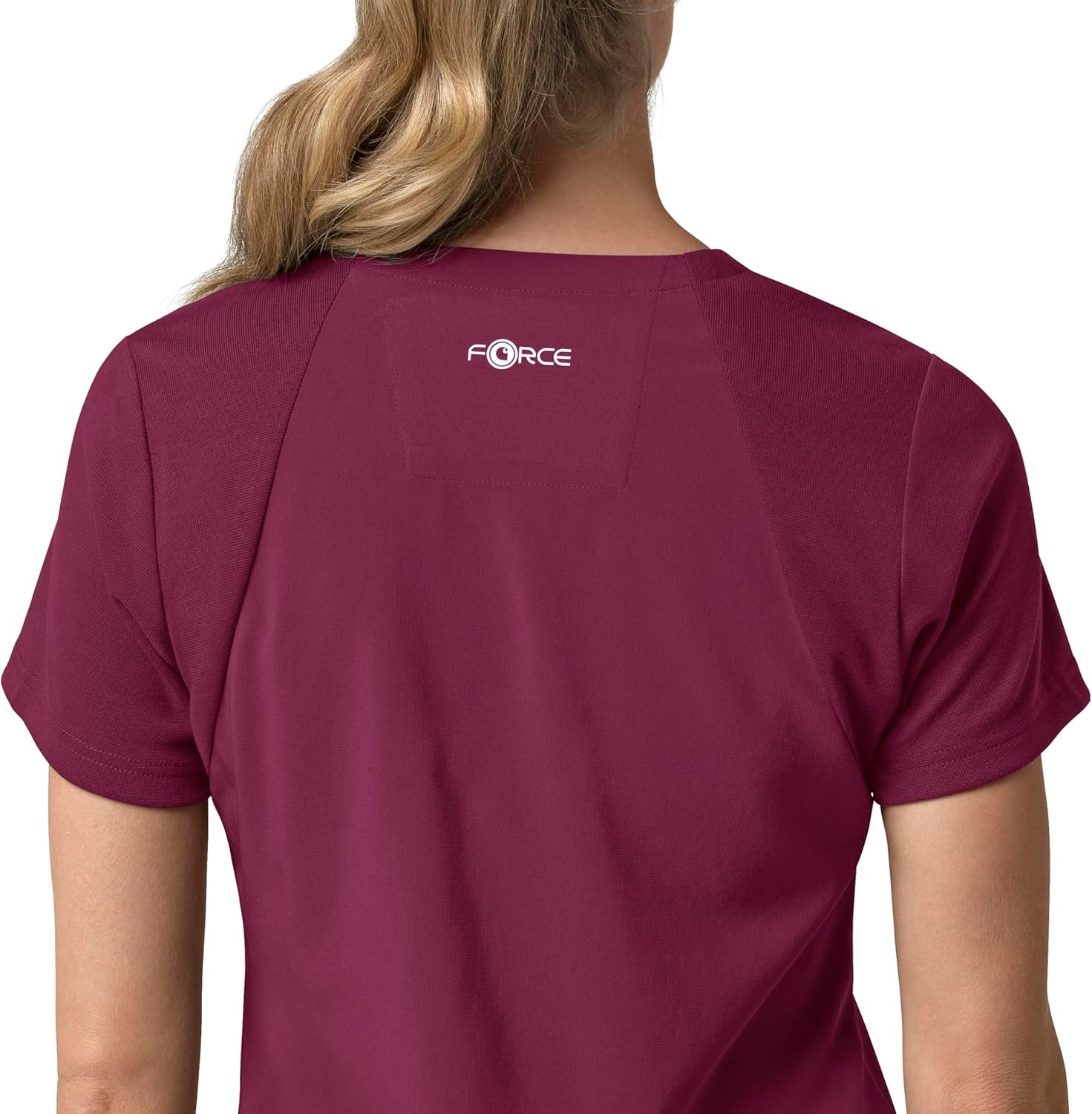 image:imageCarhartt Force Essentials Unisex VNeck 6Pocket Scrub TopWine
