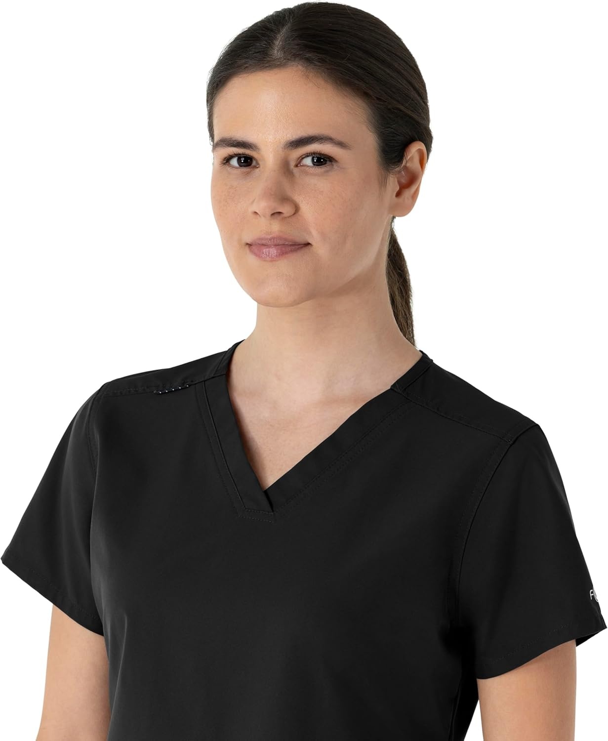 image:imageCarhartt Force Essentials Womens VNeck Scrub TopBlack
