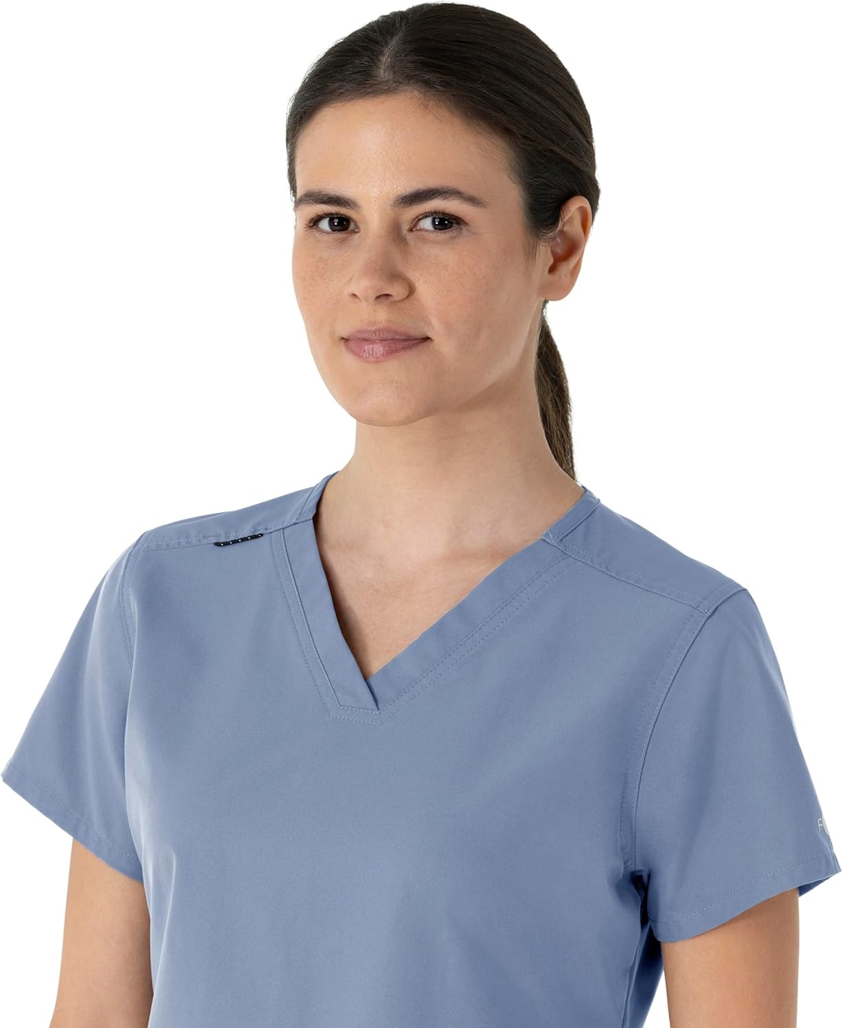 image:imageCarhartt Force Essentials Womens VNeck Scrub TopCeil Blue