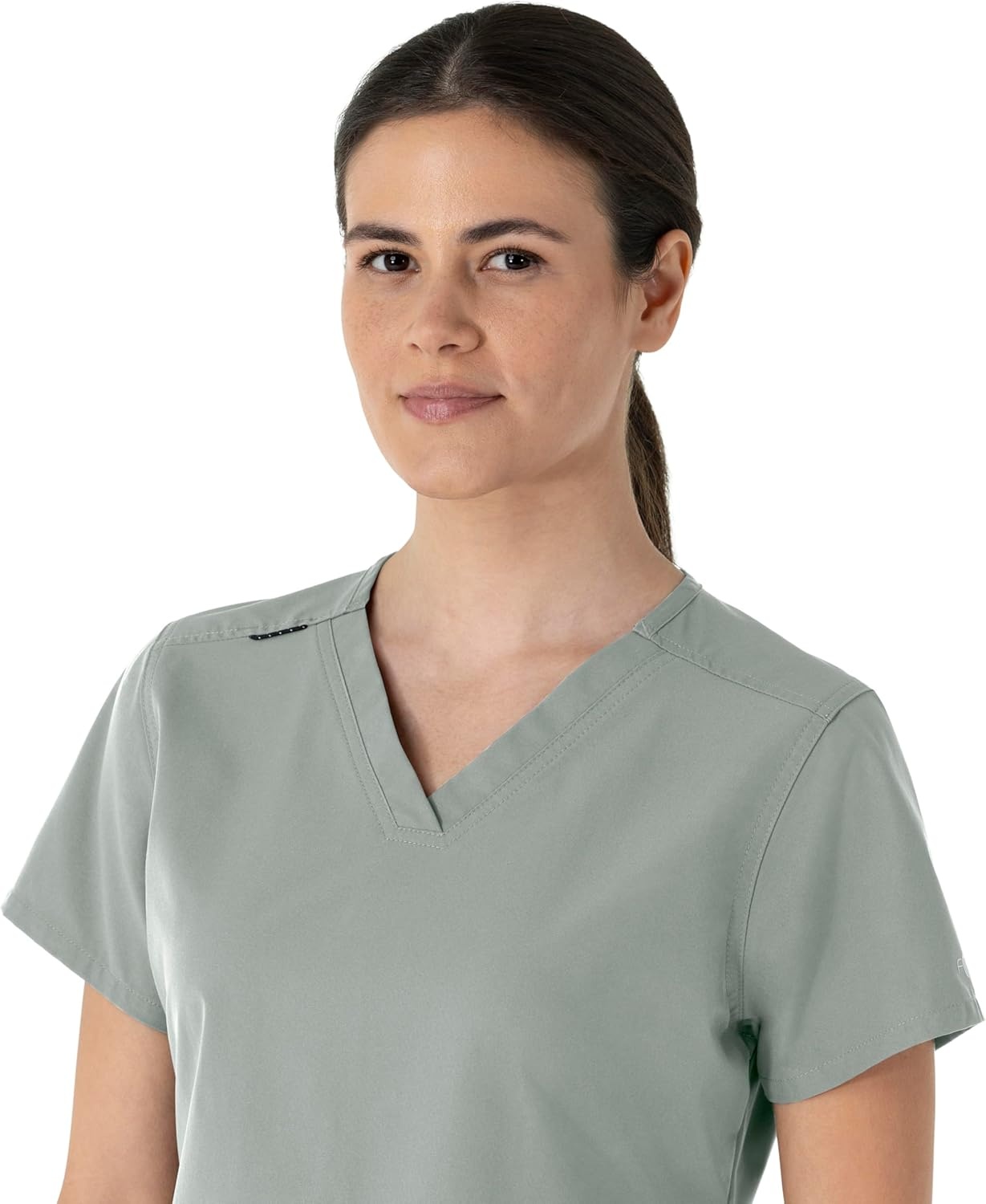 image:imageCarhartt Force Essentials Womens VNeck Scrub TopGrey