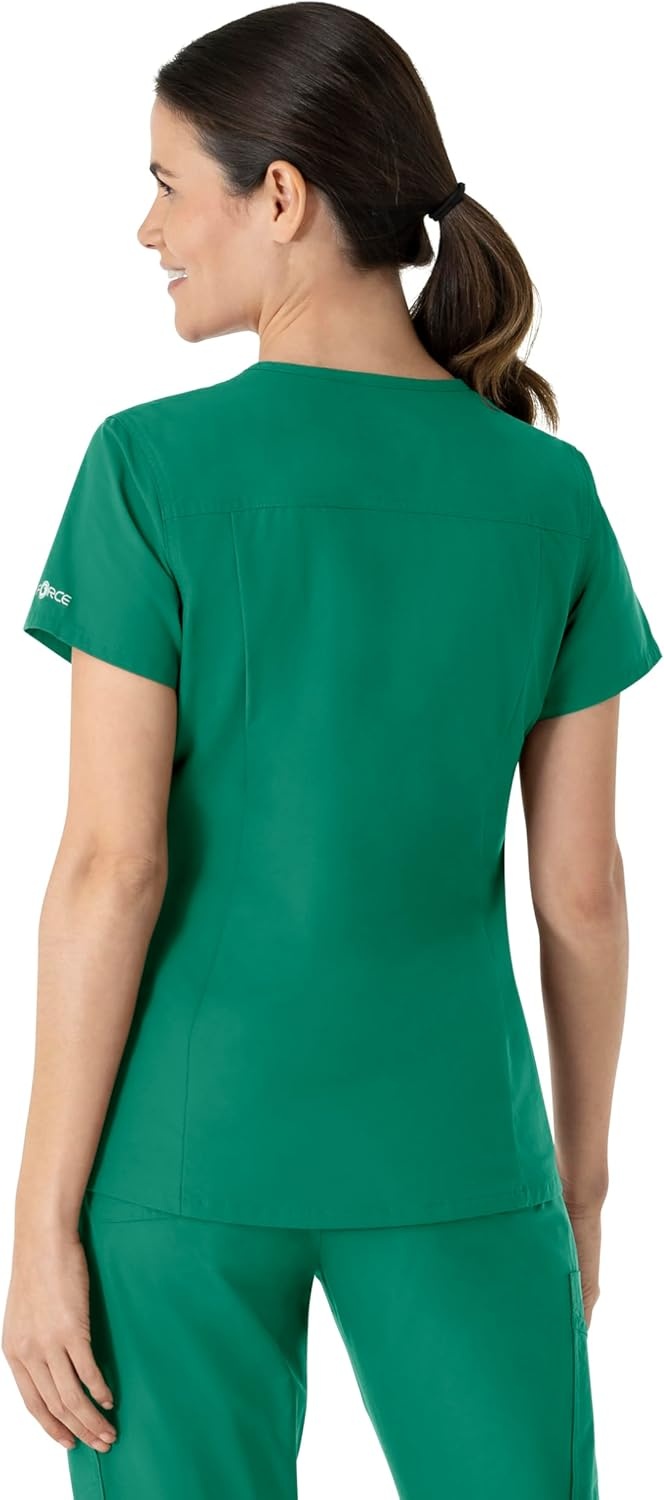 image:imageCarhartt Force Essentials Womens VNeck Scrub TopHunter