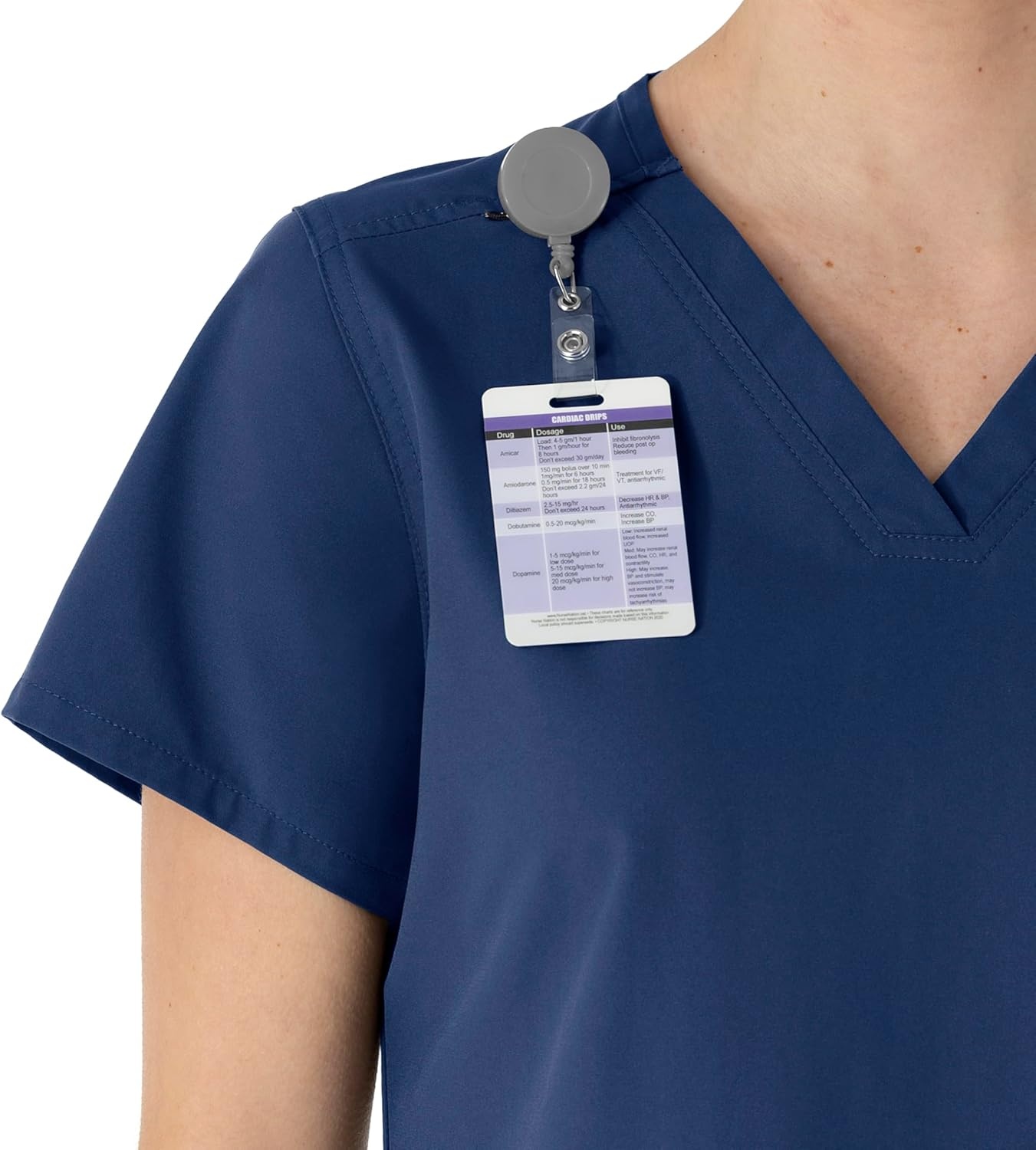 image:imageCarhartt Force Essentials Womens VNeck Scrub TopNavy