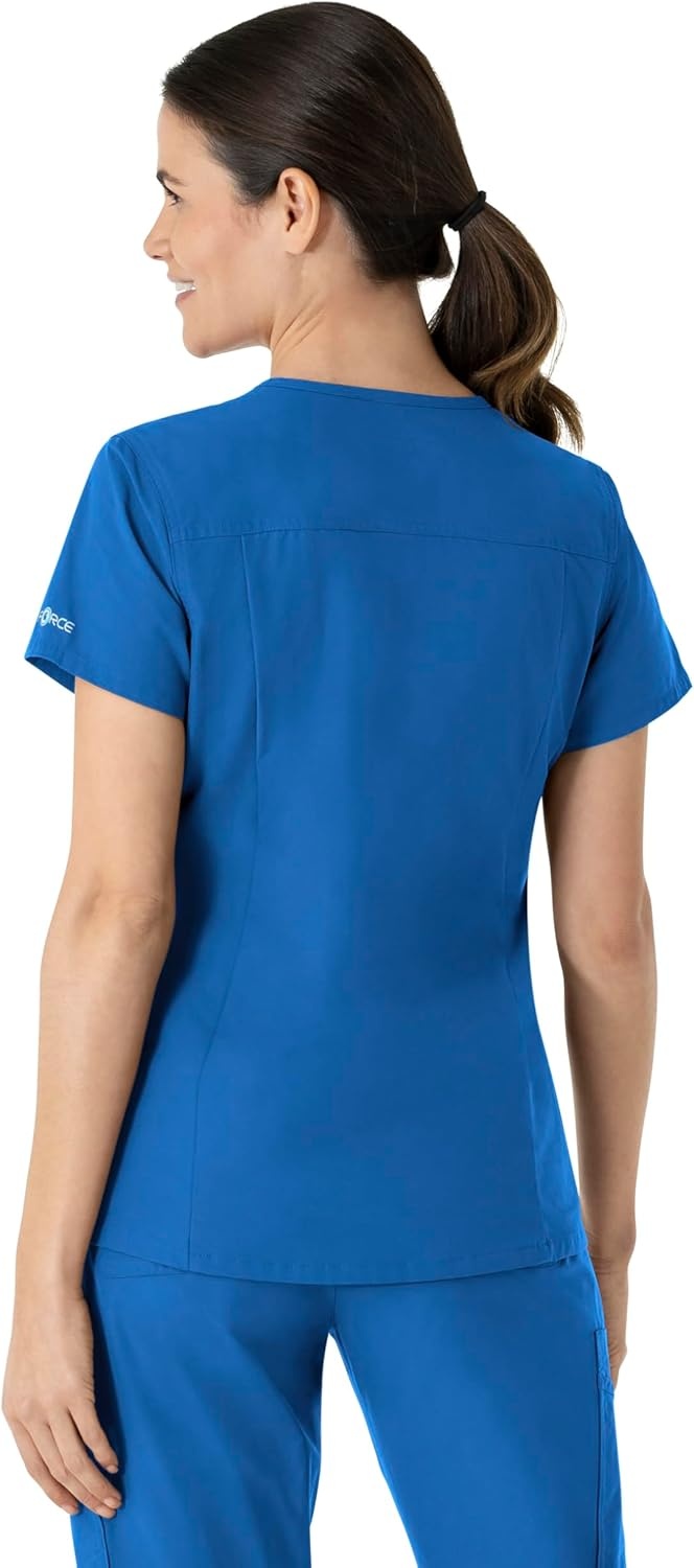 image:imageCarhartt Force Essentials Womens VNeck Scrub TopRoyal