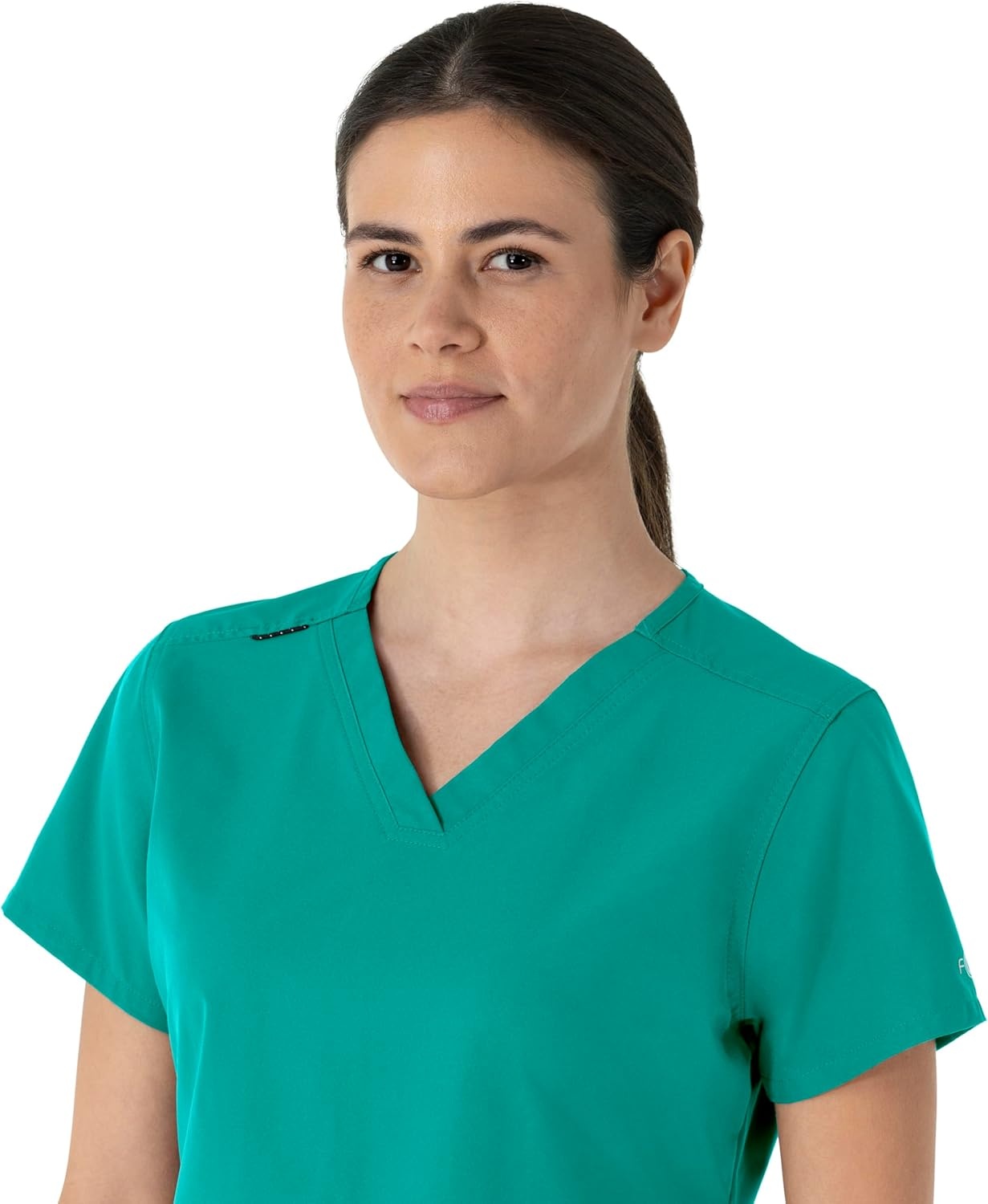 image:imageCarhartt Force Essentials Womens VNeck Scrub TopTeal Blue