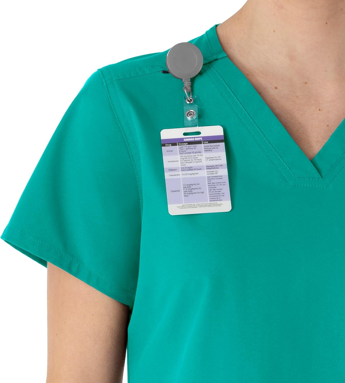 image:imageCarhartt Force Essentials Womens VNeck Scrub TopTeal Blue