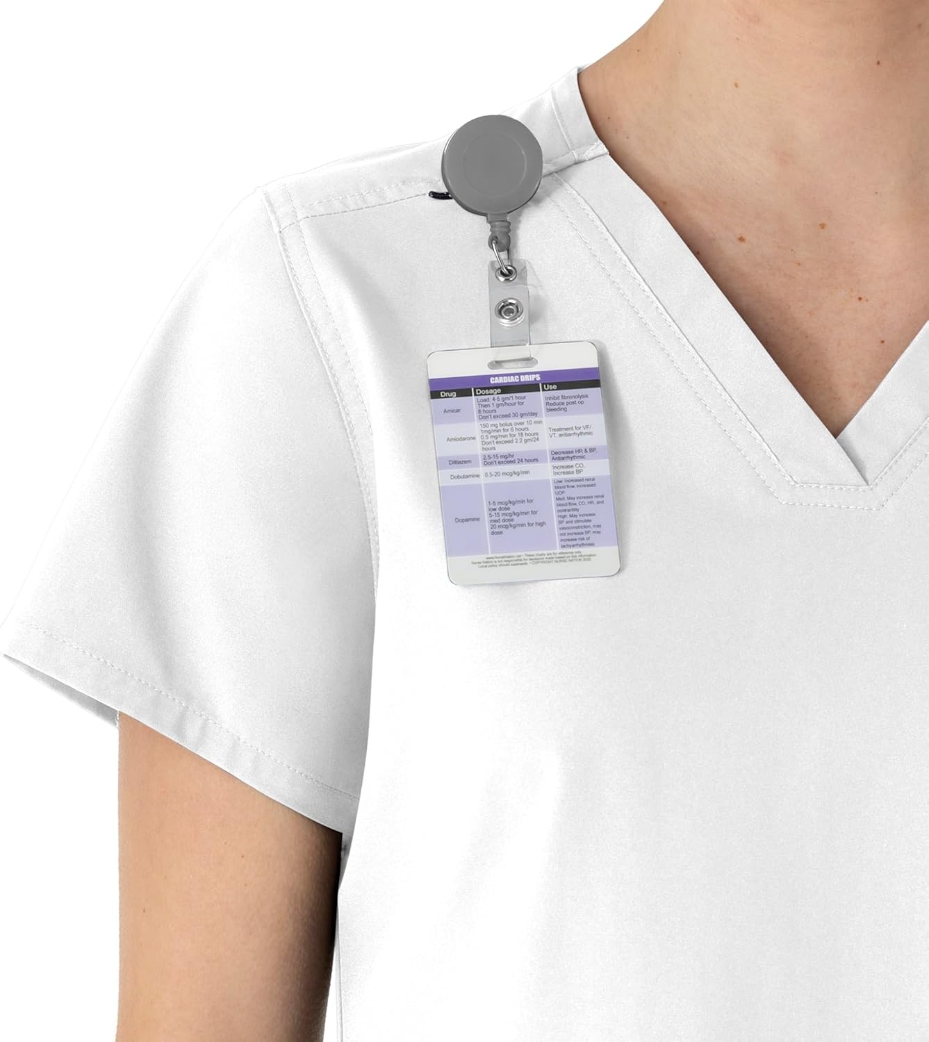 image:imageCarhartt Force Essentials Womens VNeck Scrub TopWhite