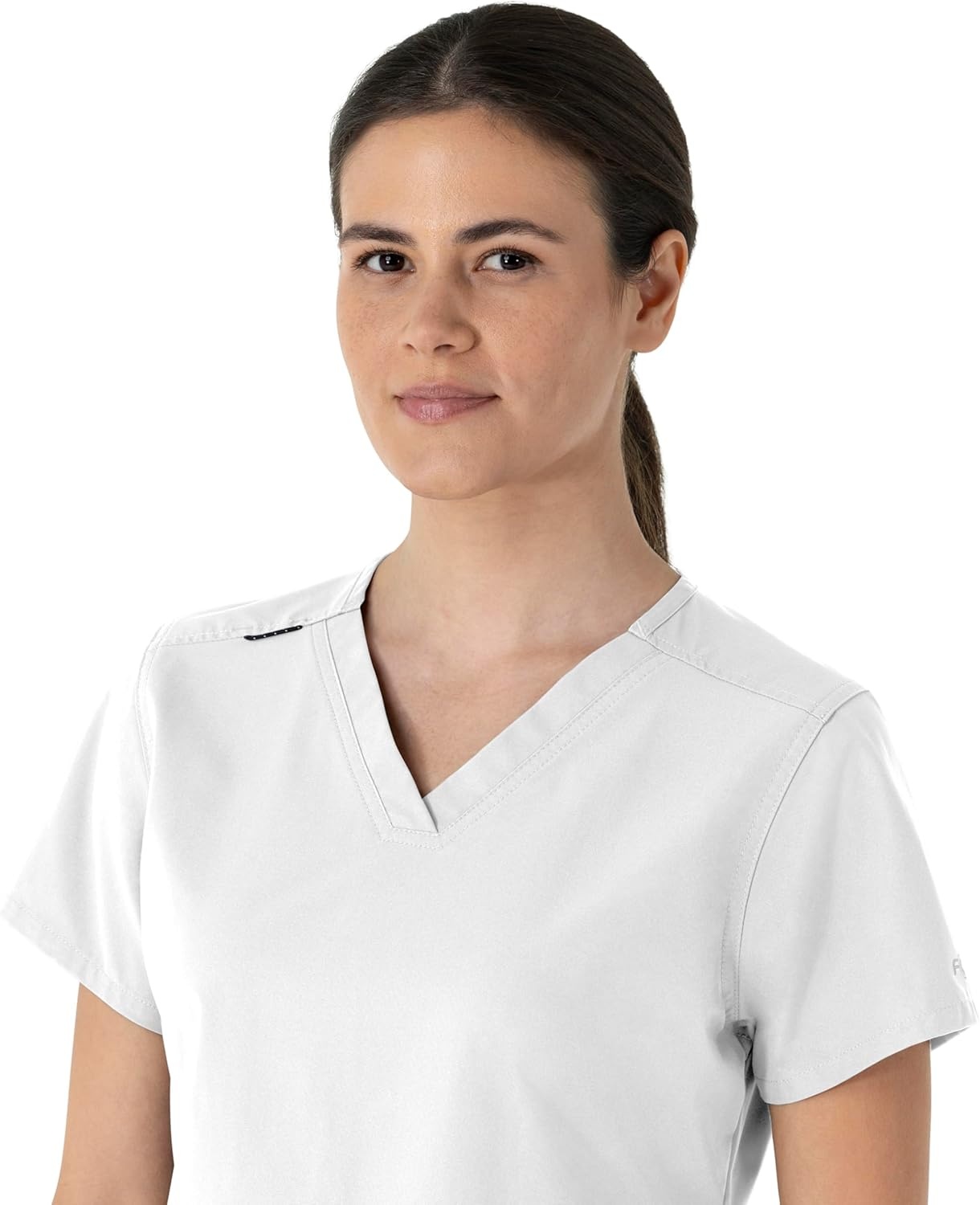 image:imageCarhartt Force Essentials Womens VNeck Scrub TopWhite