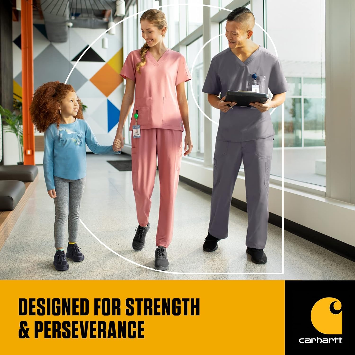 image:imageCarhartt Force Essentials Womens VNeck Scrub TopWine
