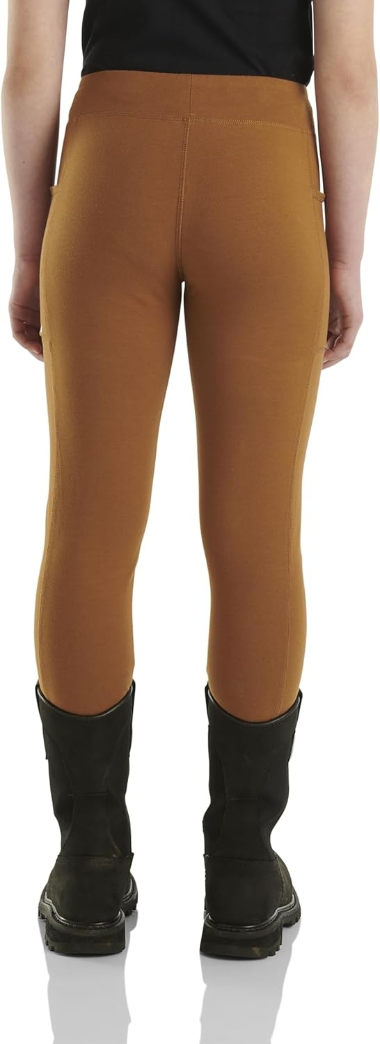 image:imageCarhartt Girls Fitted Utility LeggingsBrown