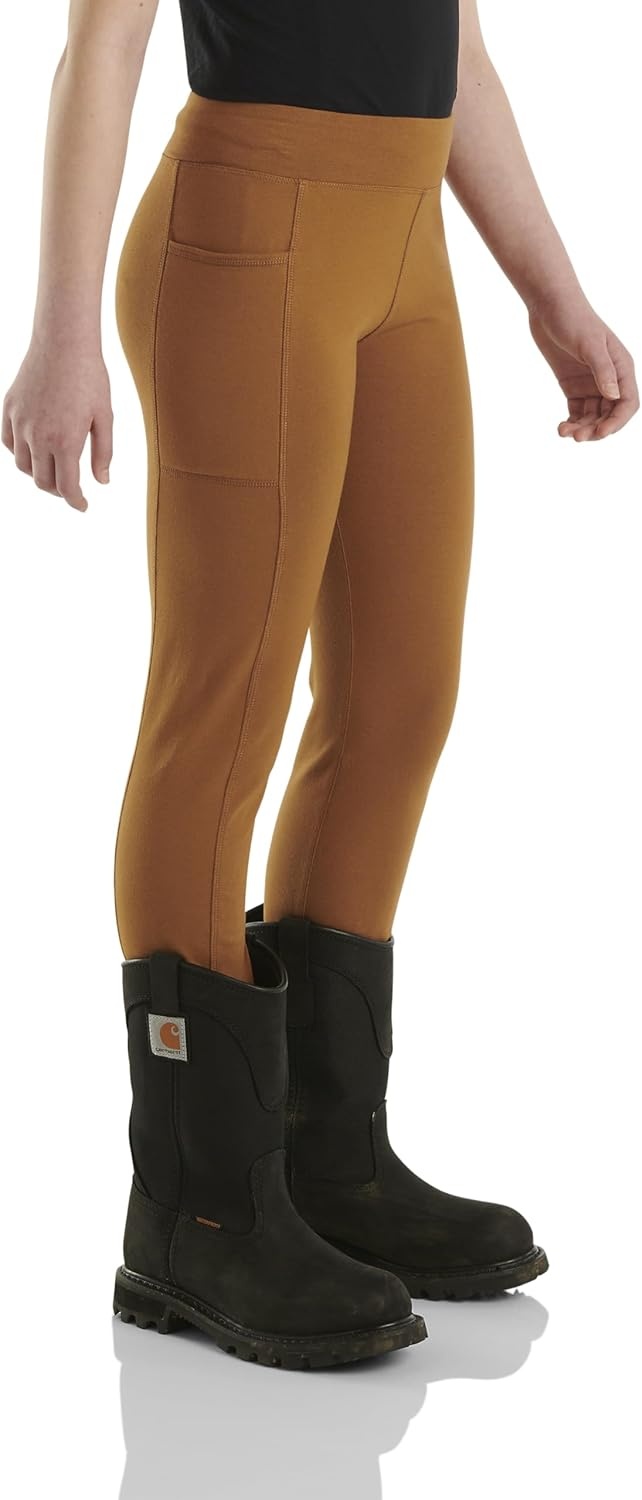 image:imageCarhartt Girls Fitted Utility LeggingsBrown