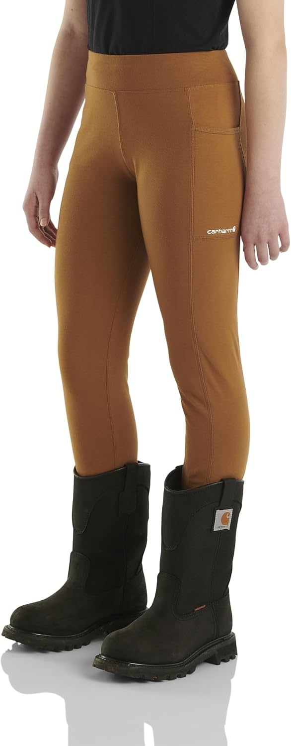 image:imageCarhartt Girls Fitted Utility LeggingsBrown