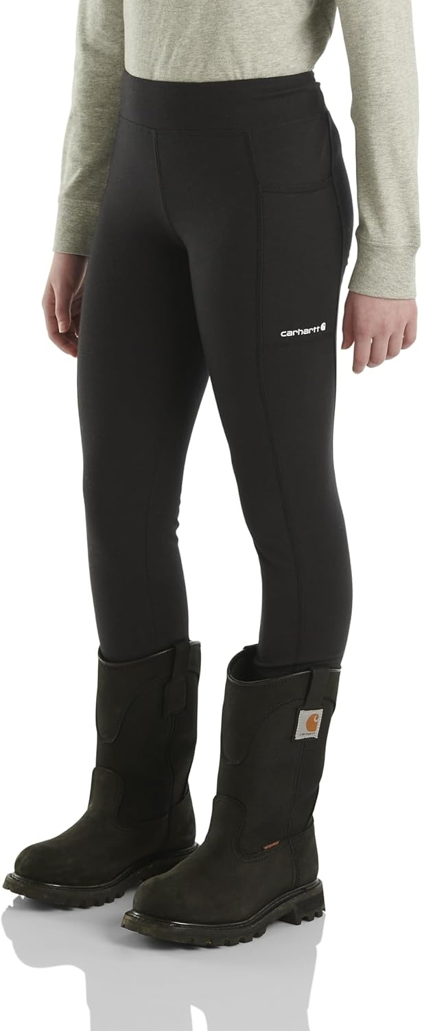 image:imageCarhartt Girls Fitted Utility LeggingsDark Black