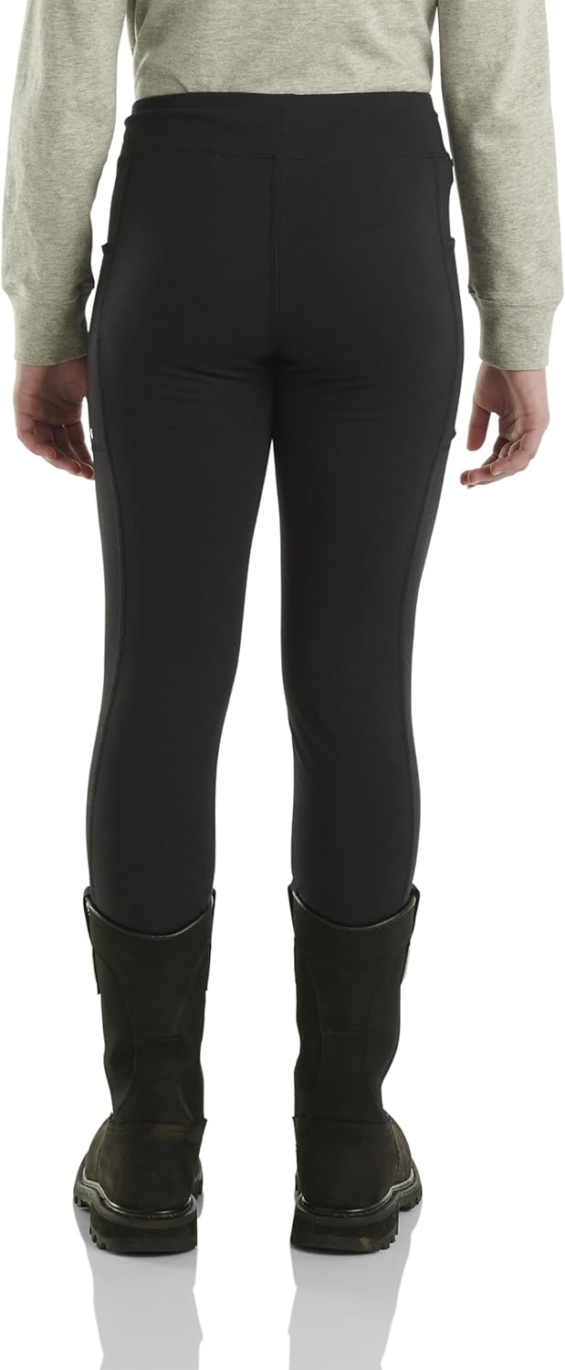 image:imageCarhartt Girls Fitted Utility LeggingsDark Black