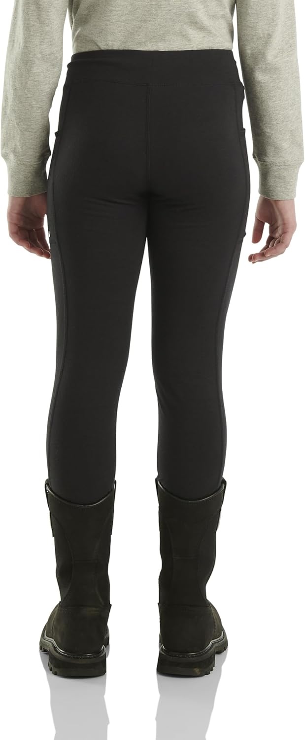image:imageCarhartt Girls Fitted Utility LeggingsDark Black