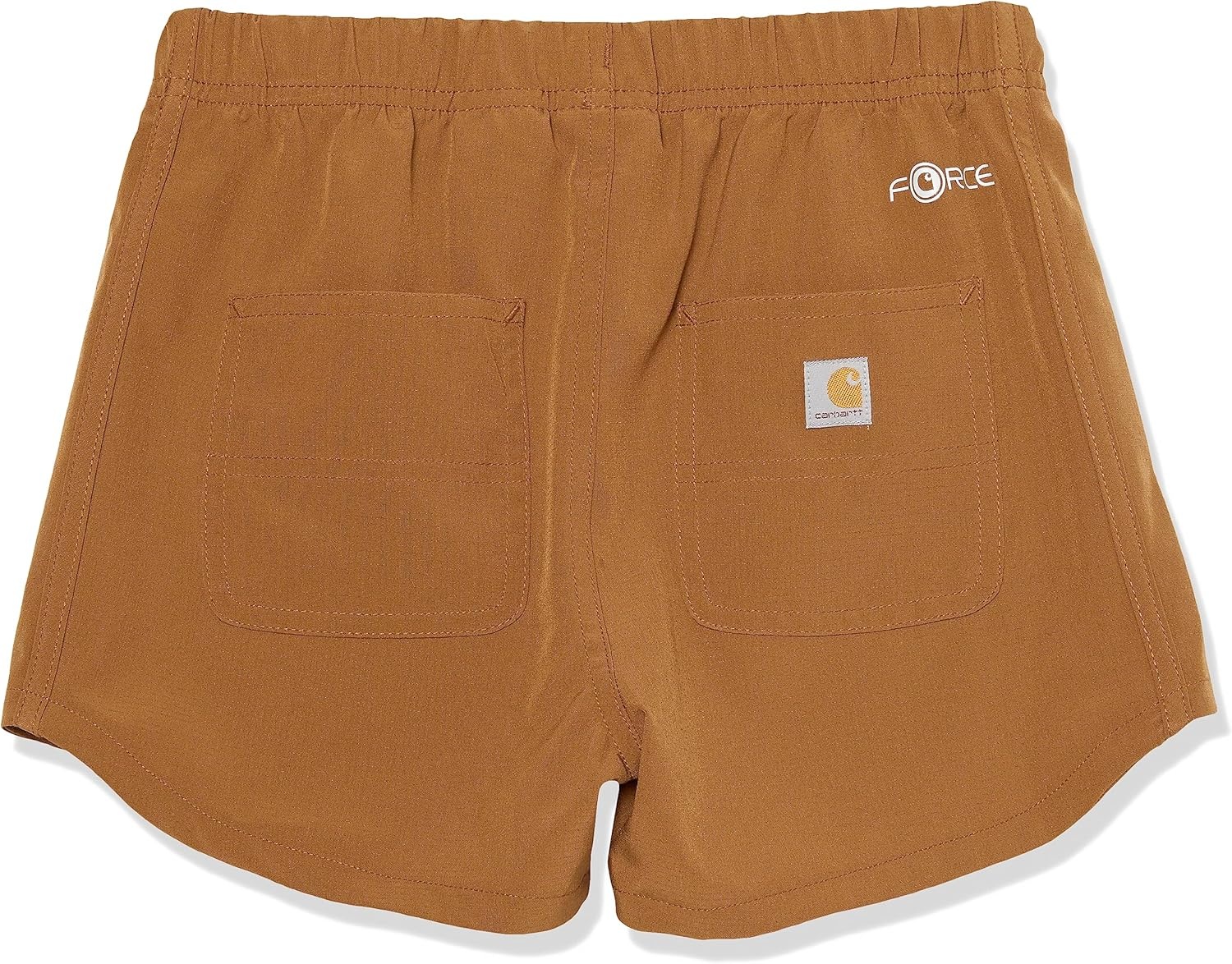 image:imageCarhartt Girls Rugged Flex Denim ShortBrown