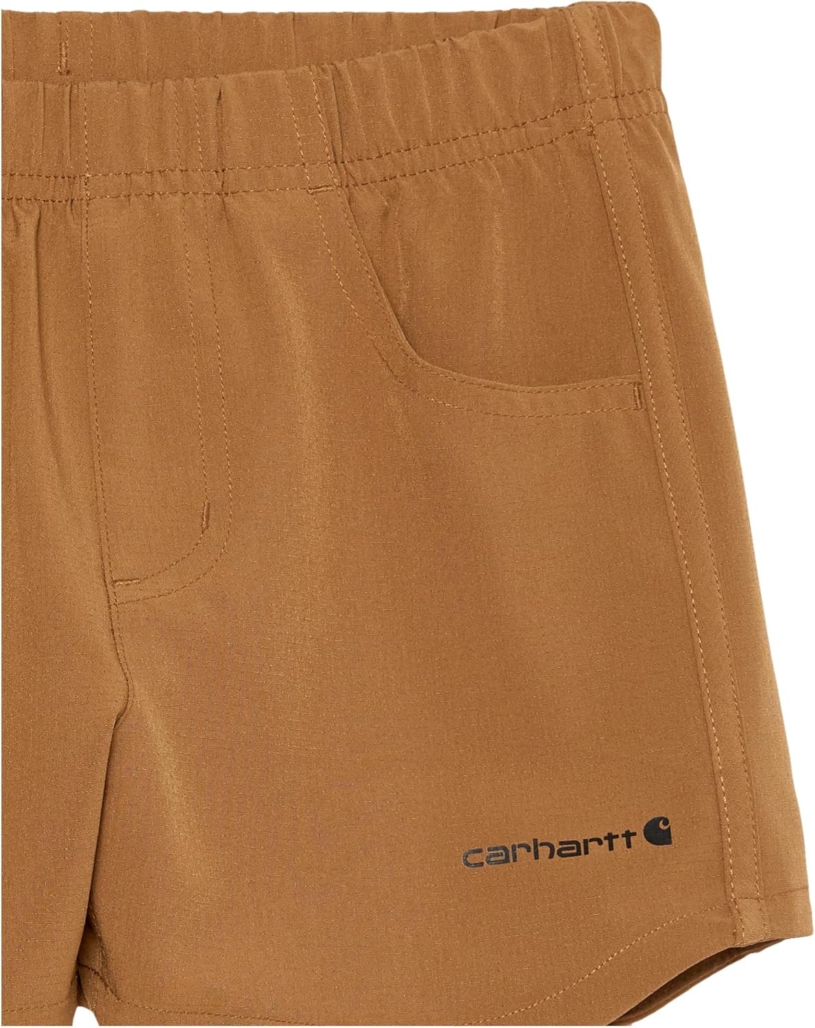 image:imageCarhartt Girls Rugged Flex Denim ShortBrown