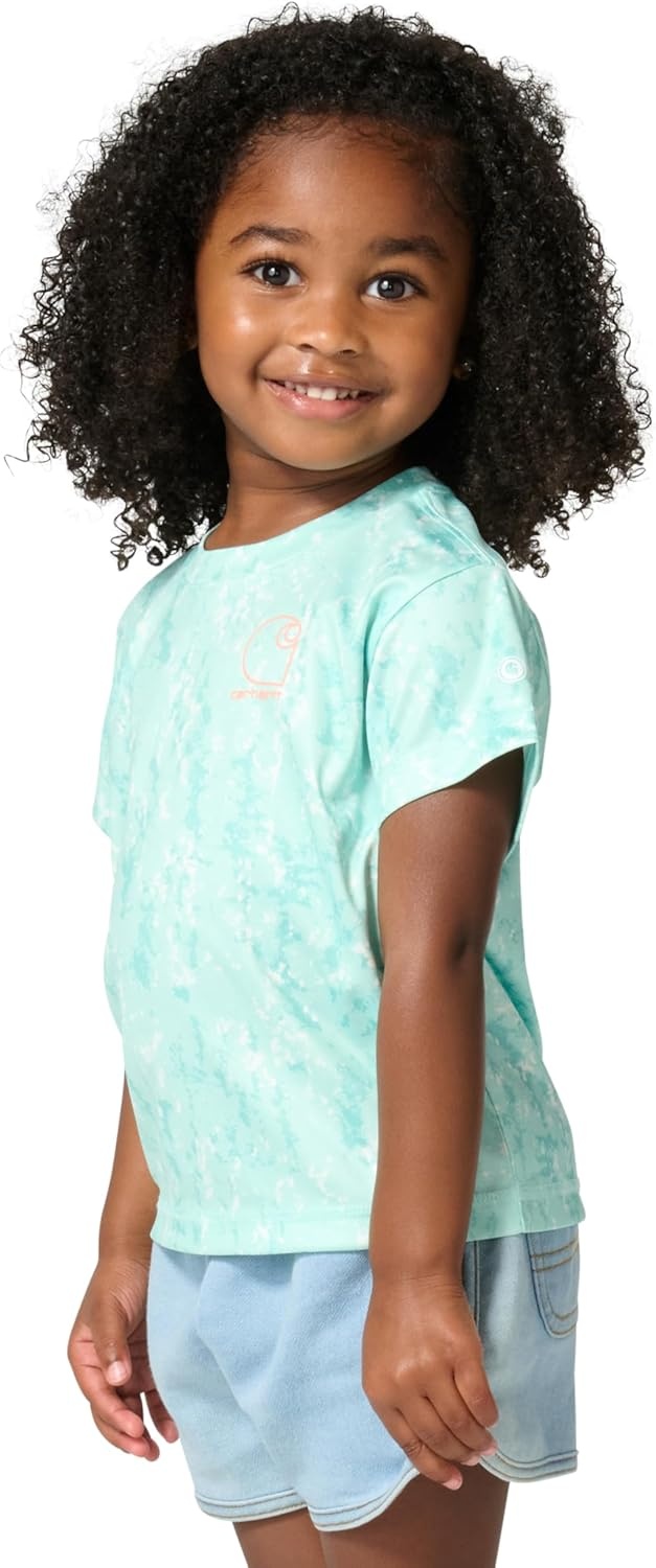 image:imageCarhartt Girls Short Sleeve Force Sun Defender TeeYucca