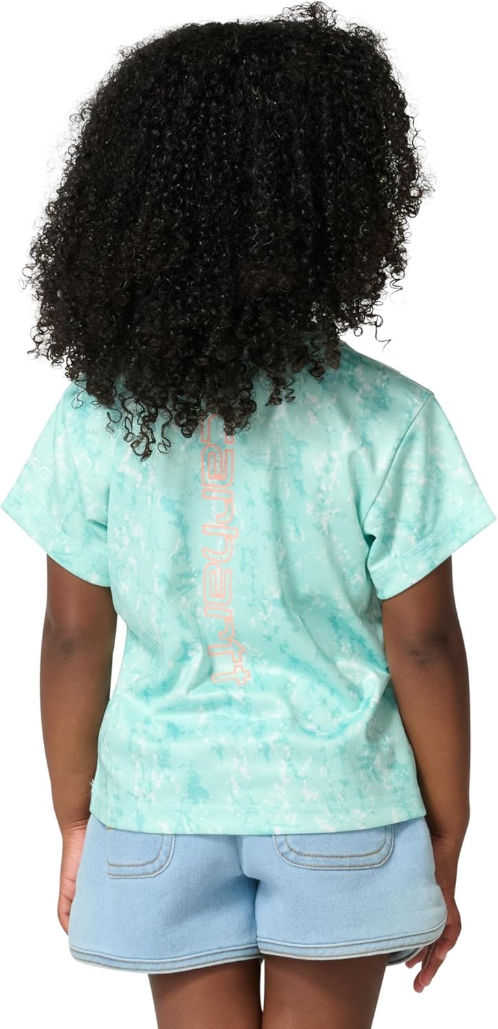 image:imageCarhartt Girls Short Sleeve Force Sun Defender TeeYucca