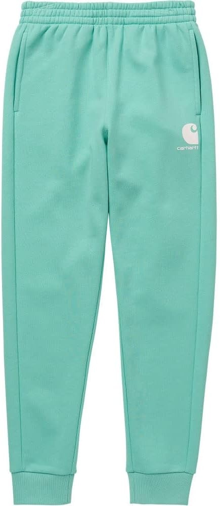 image:imageCarhartt Kids CK9450 Fleece Logo Sweatpant GirlsCockatoo