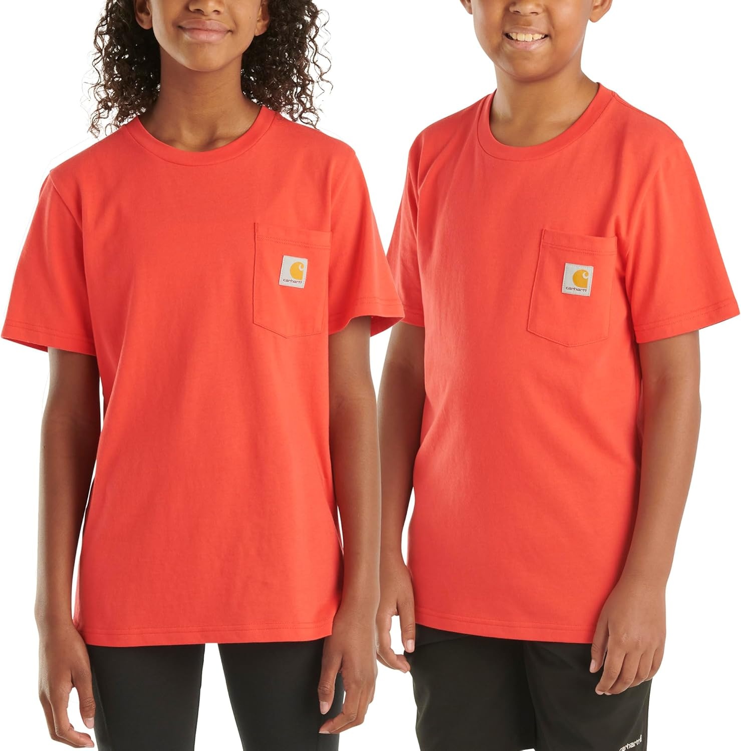image:imageCarhartt Kids Short Sleeve Pocket TShirt Tee ShirtBittersweet