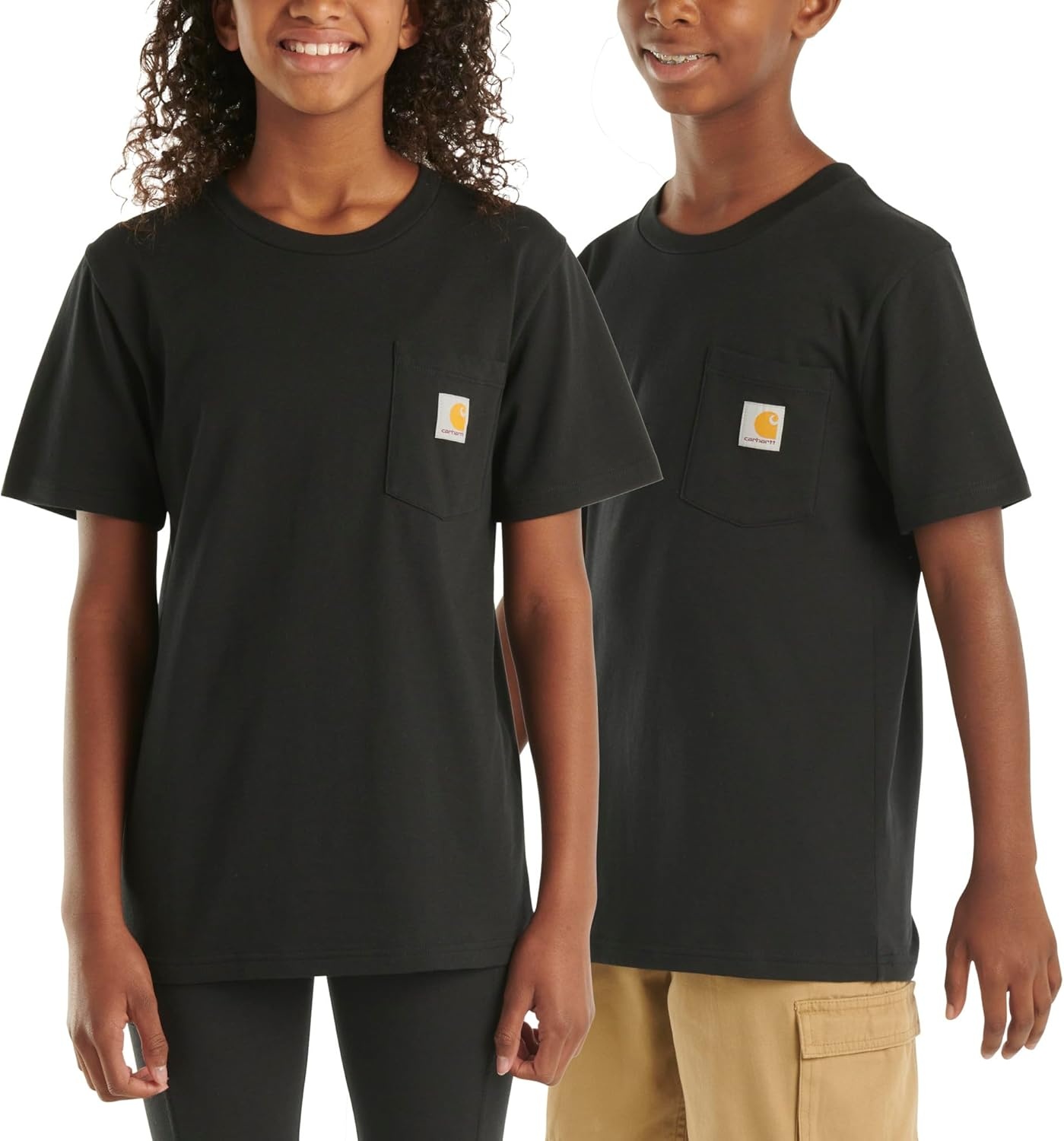 image:imageCarhartt Kids Short Sleeve Pocket TShirt Tee ShirtBlack