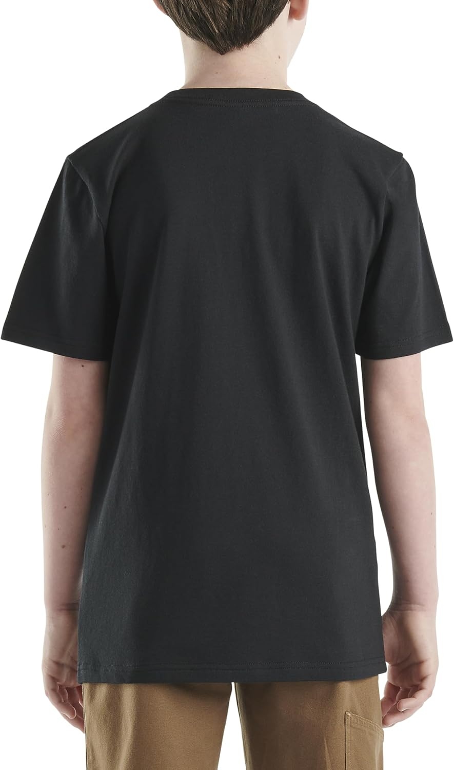 image:imageCarhartt Kids Short Sleeve Pocket TShirt Tee ShirtCaviar Black