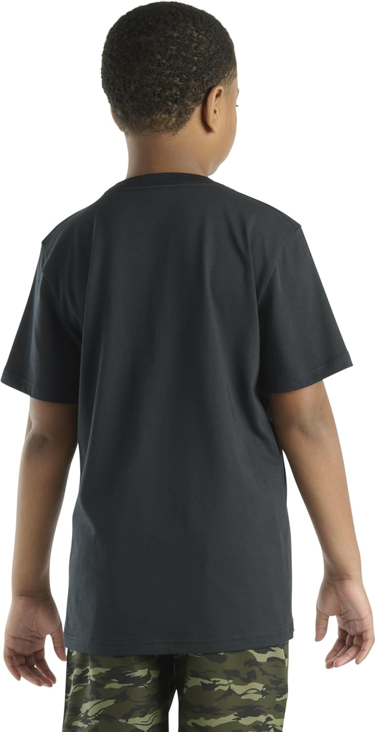 image:imageCarhartt Kids Short Sleeve Pocket TShirt Tee ShirtCaviar Black Tonal