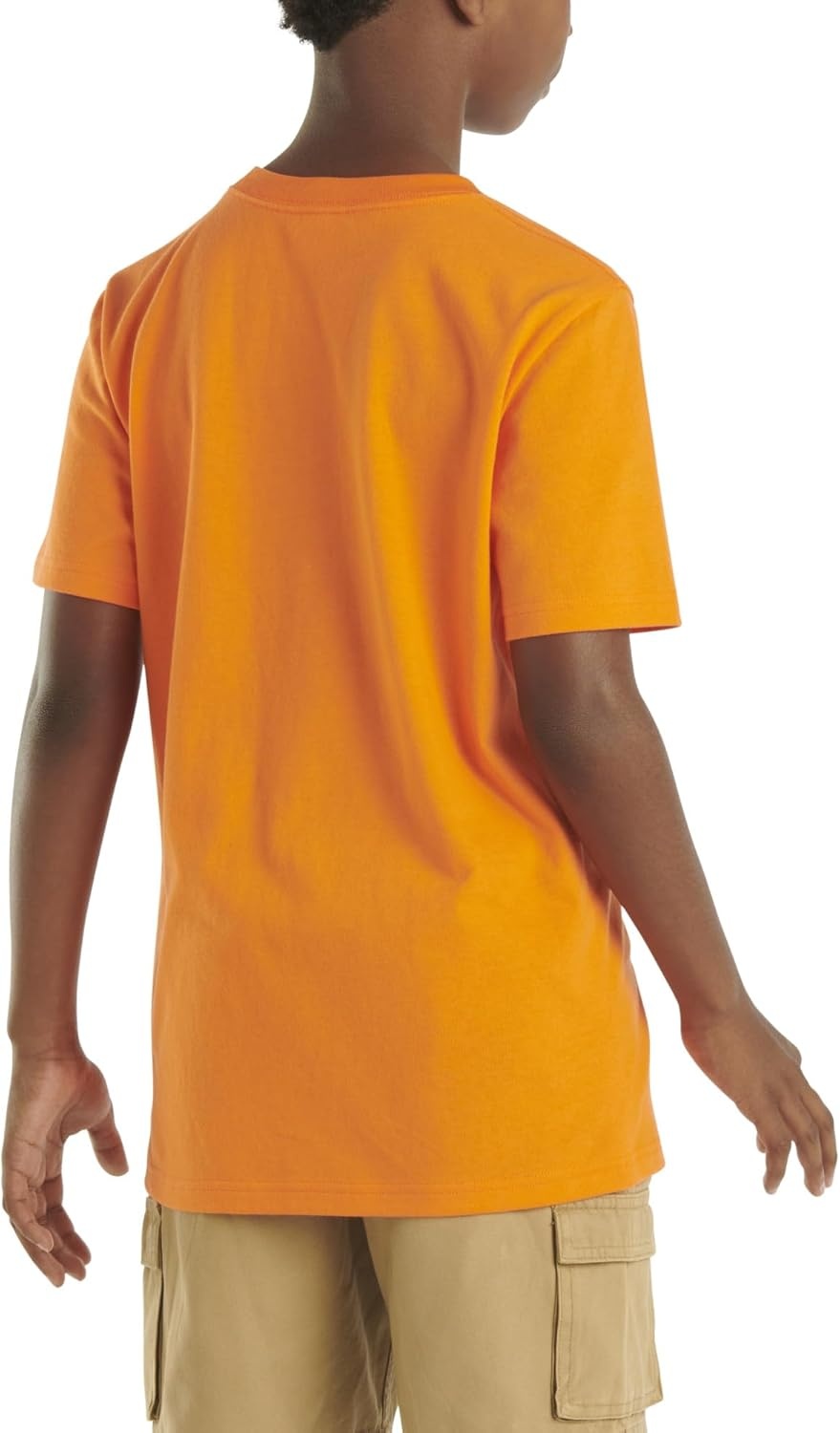 image:imageCarhartt Kids Short Sleeve Pocket TShirt Tee ShirtExotic Bright Orange