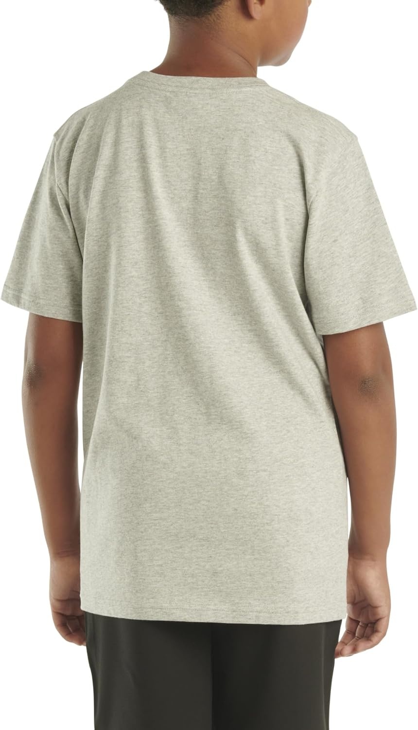 image:imageCarhartt Kids Short Sleeve Pocket TShirt Tee ShirtHeather Grey