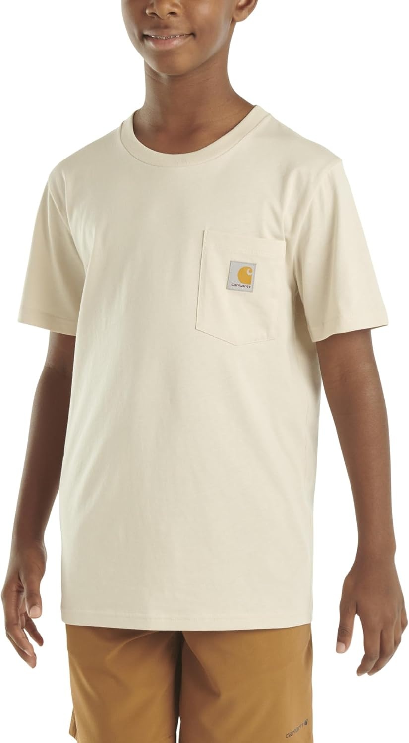 image:imageCarhartt Kids Short Sleeve Pocket TShirt Tee ShirtMalt