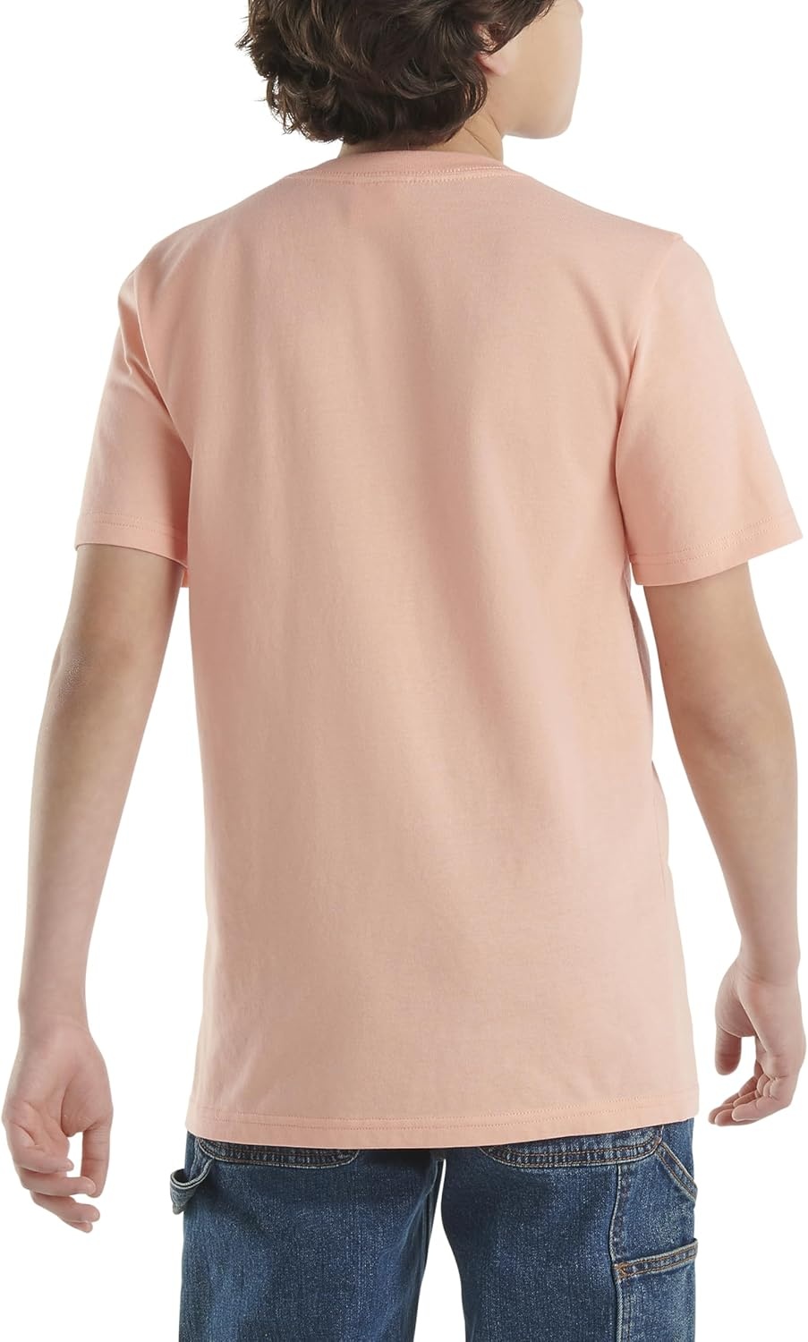 image:imageCarhartt Kids Short Sleeve Pocket TShirt Tee ShirtPeach Amber