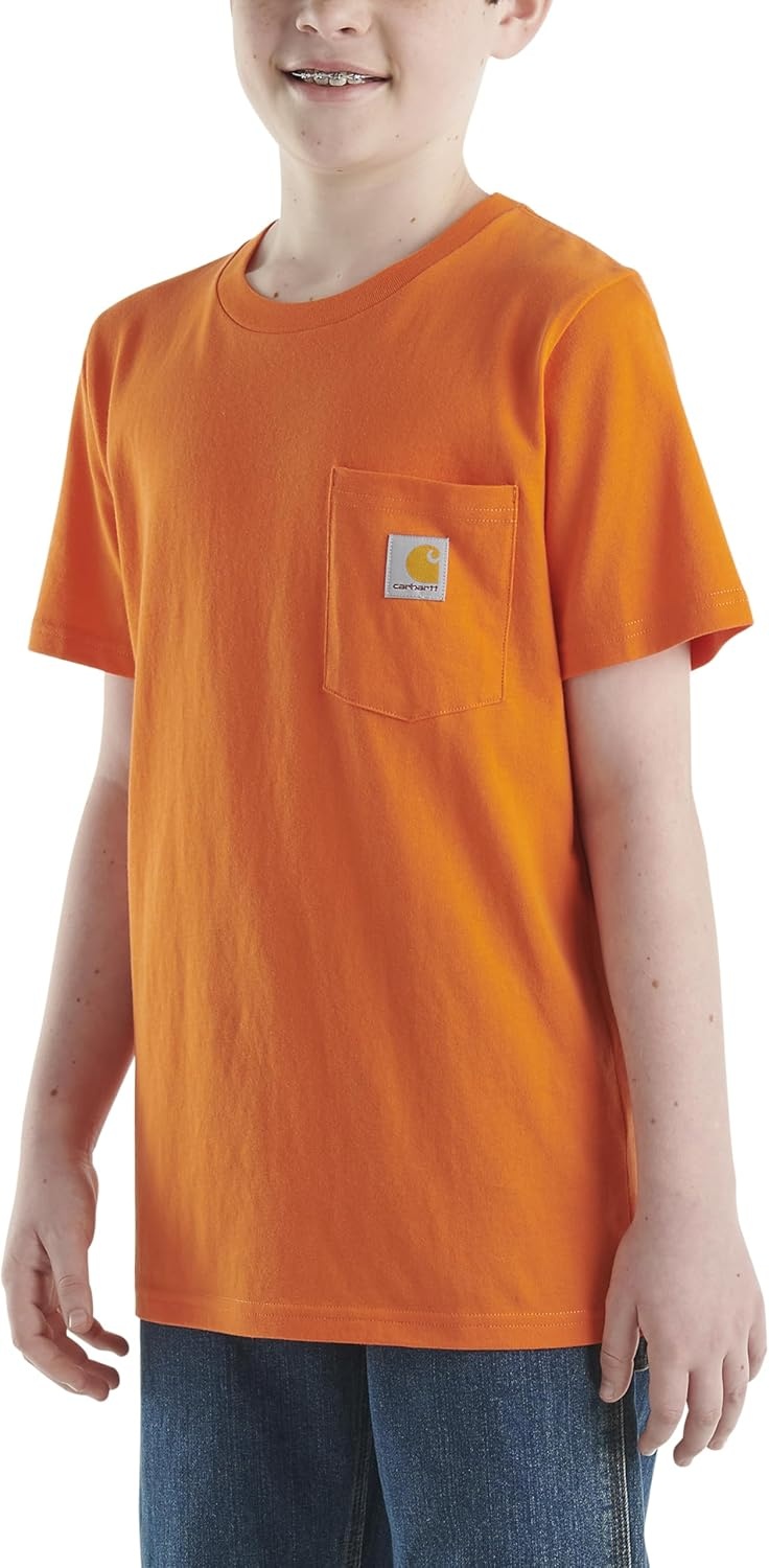 image:imageCarhartt Kids Short Sleeve Pocket TShirt Tee ShirtPuffins Bill