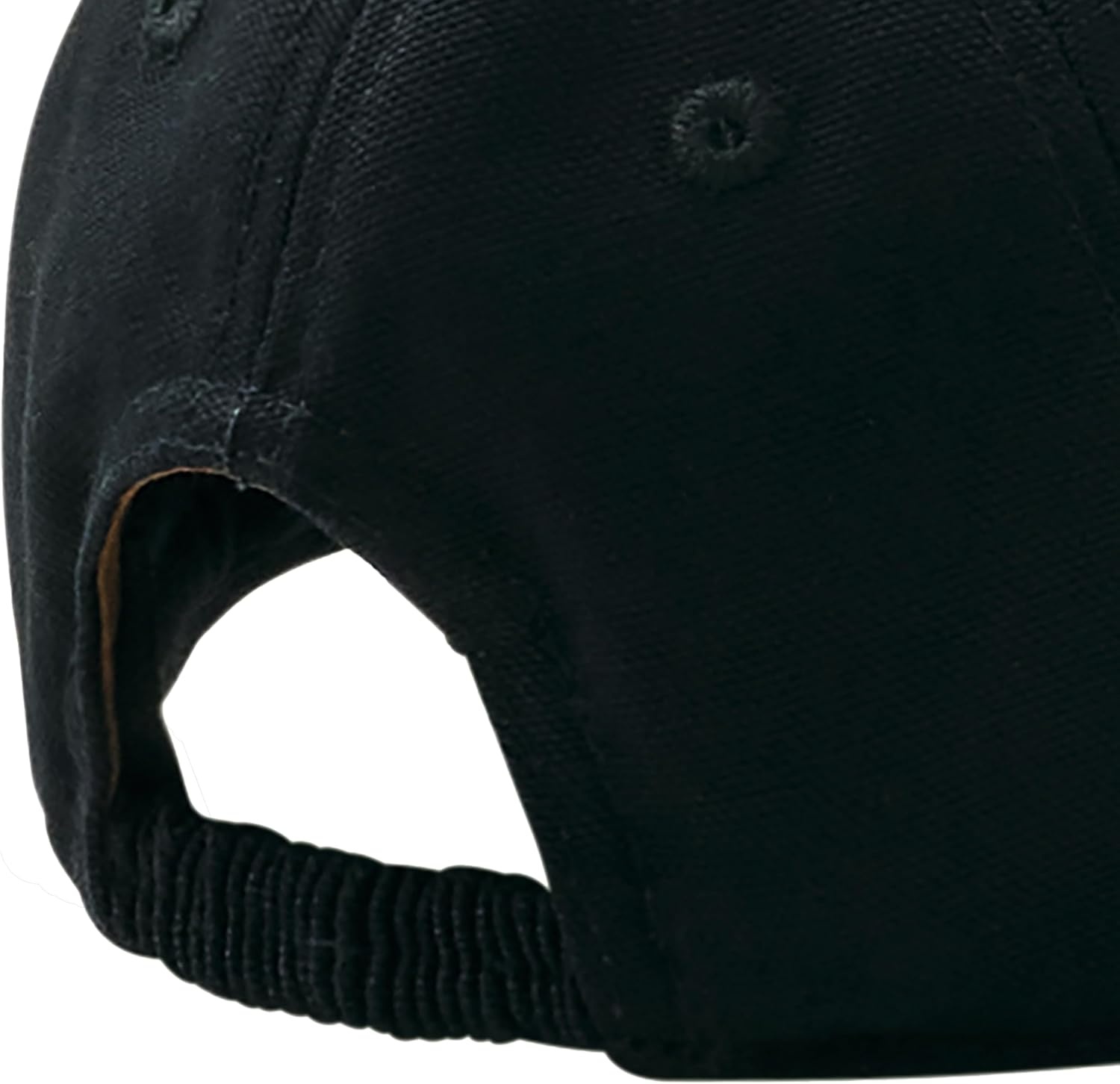 image:imageCarhartt Little Kid Signature Canvas Baseball HatCaviar Black
