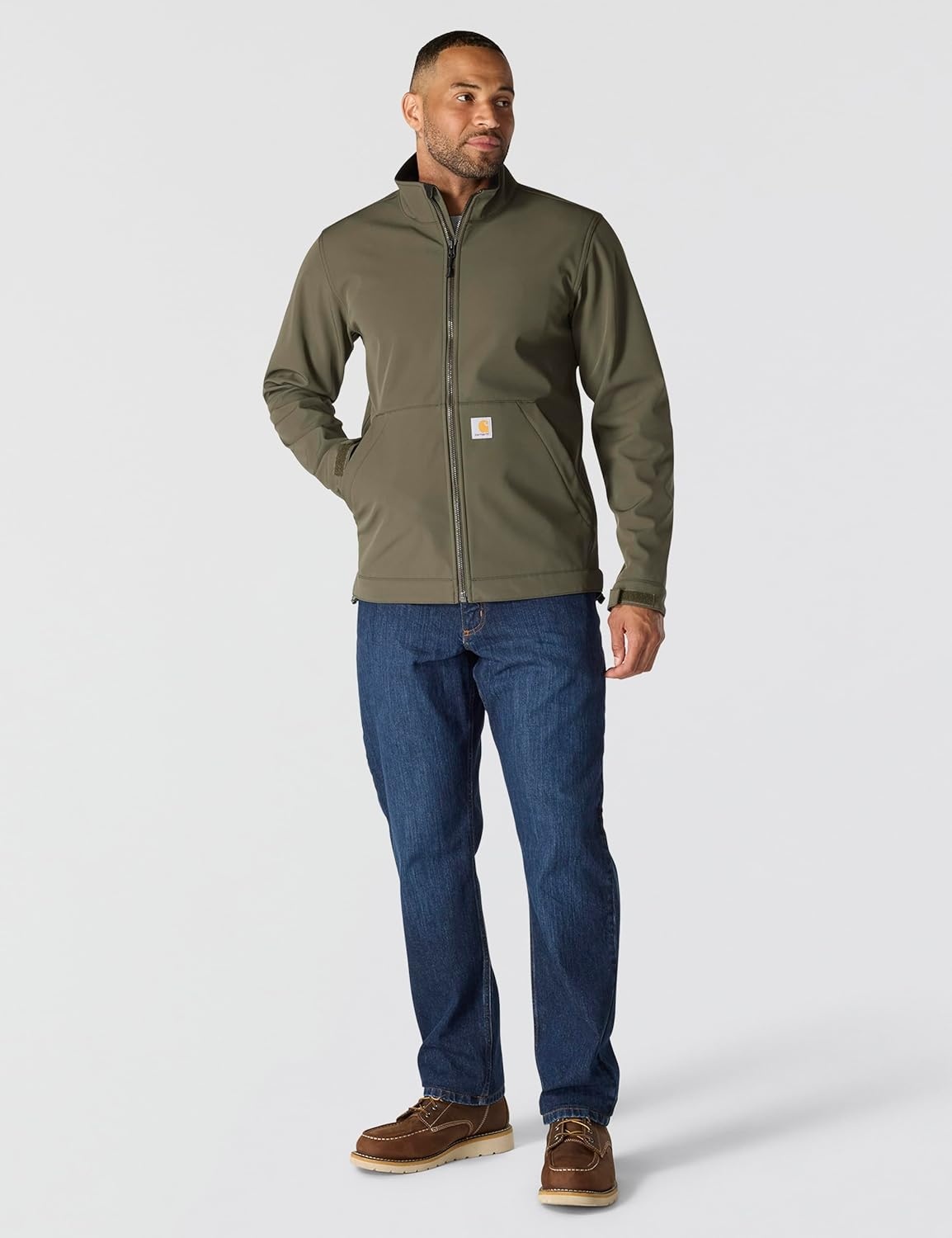 image:imageCarhartt Mens Galesburg Softshell JacketMoss